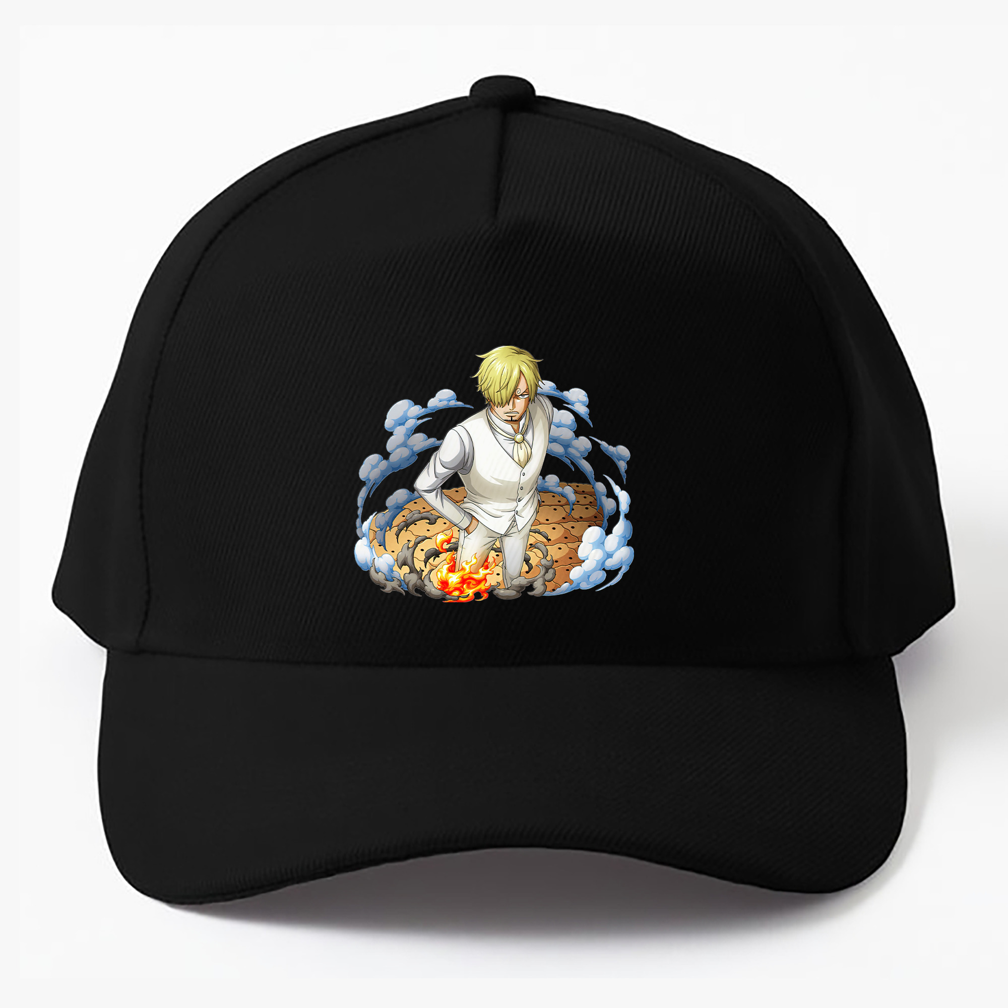 （画像用） ワンピース サンジ ONE PIECE Sanji ベースボールキャップ 綿100％ 男女兼用 帽子 スポーツ