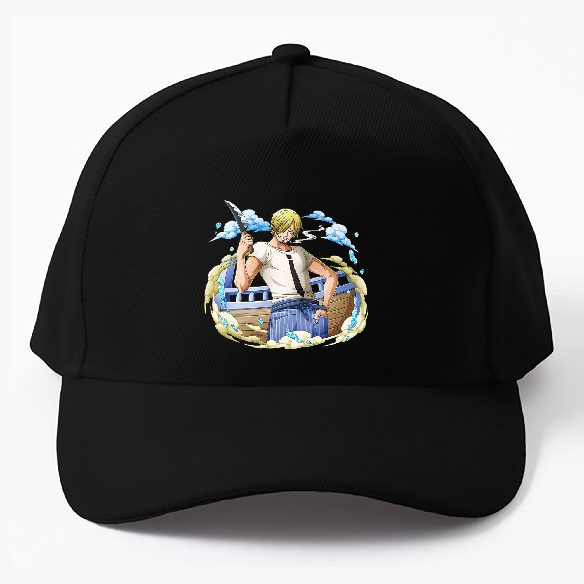 （画像用） ワンピース サンジ ONE PIECE Sanji ベースボールキャップ 綿100％ 男女兼用 帽子 スポーツ