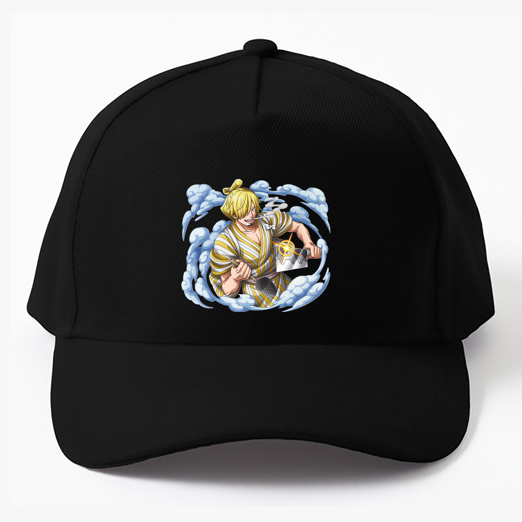 （画像用） ワンピース サンジ ONE PIECE Sanji ベースボールキャップ 綿100％ 男女兼用 帽子 スポーツ