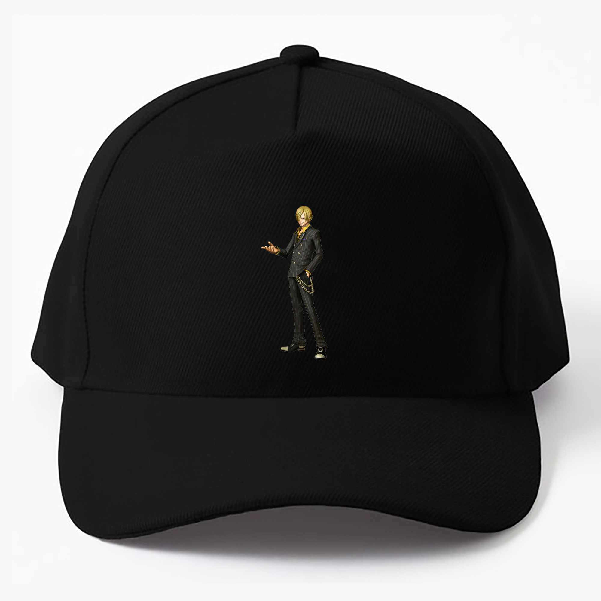 （画像用） ワンピース サンジ ONE PIECE Sanji ベースボールキャップ 綿100％ 男女兼用 帽子 スポーツ
