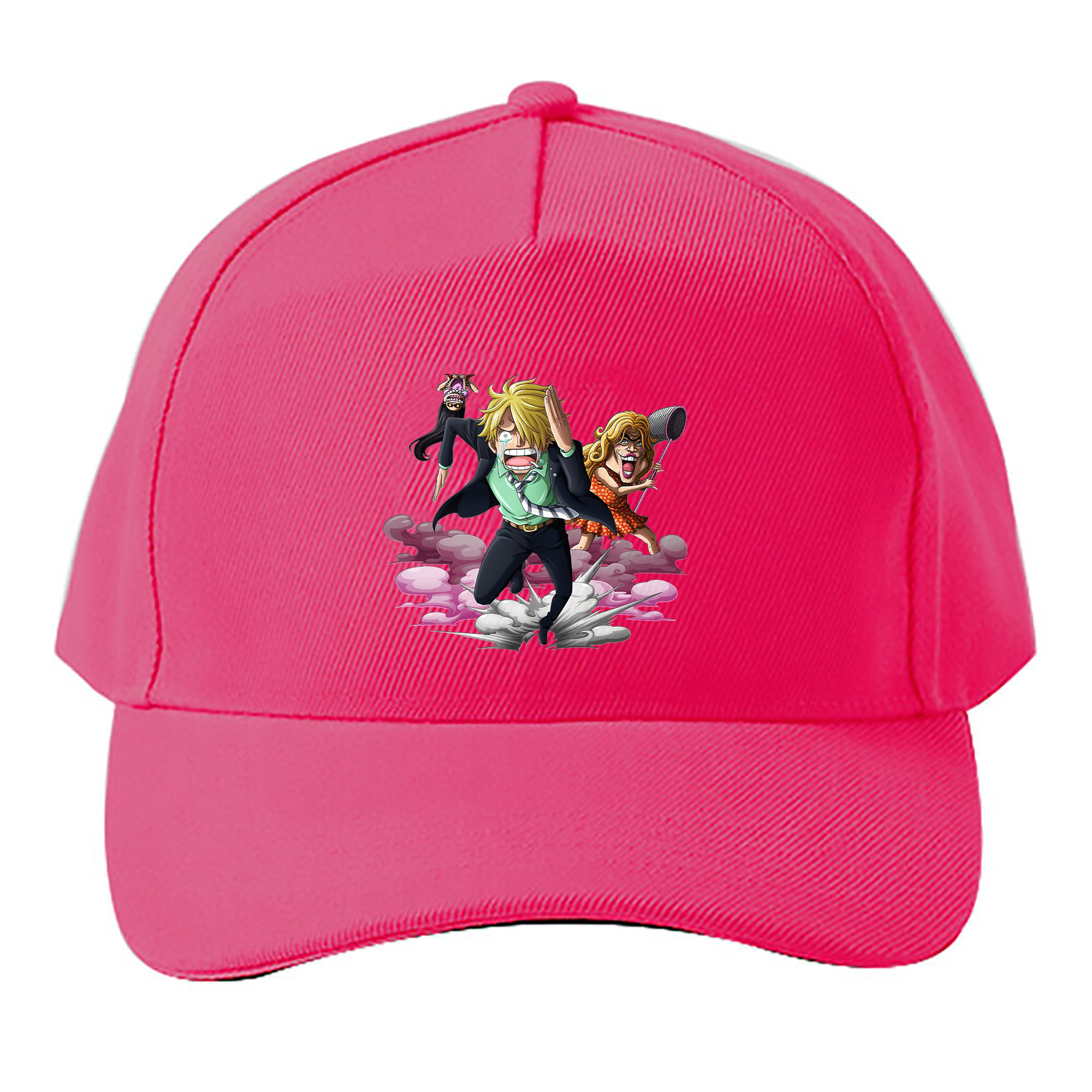 （画像用） ワンピース サンジ ONE PIECE Sanji ベースボールキャップ 綿100％ 男女兼用 帽子 スポーツ