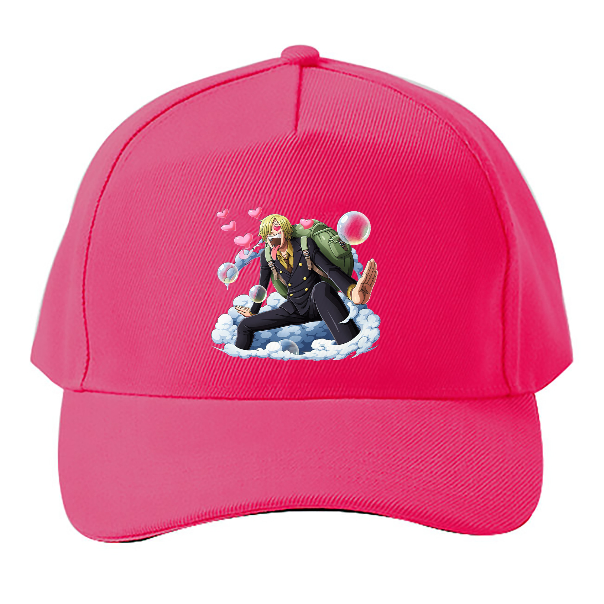 （画像用） ワンピース サンジ ONE PIECE Sanji ベースボールキャップ 綿100％ 男女兼用 帽子 スポーツ