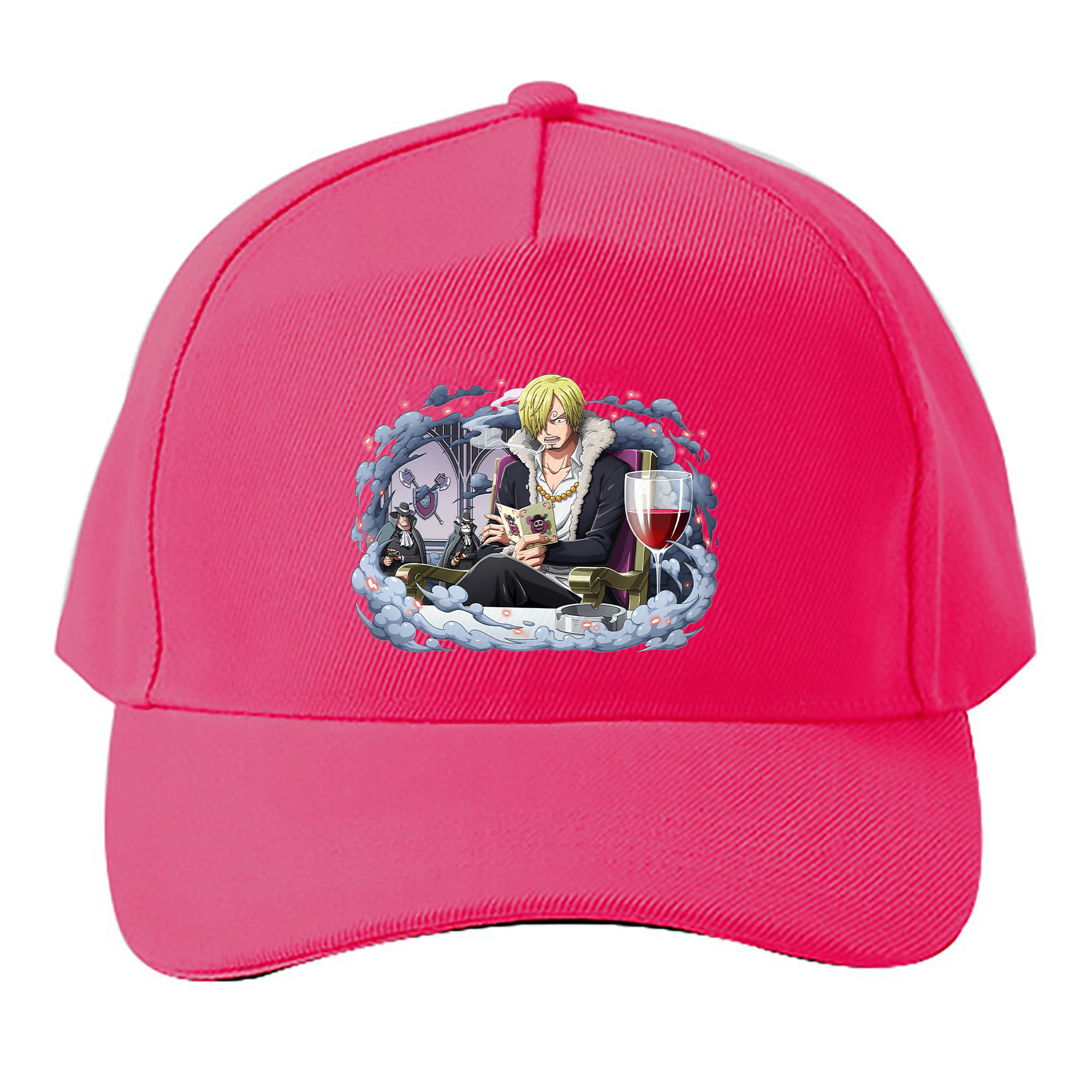 （画像用） ワンピース サンジ ONE PIECE Sanji ベースボールキャップ 綿100％ 男女兼用 帽子 スポーツ