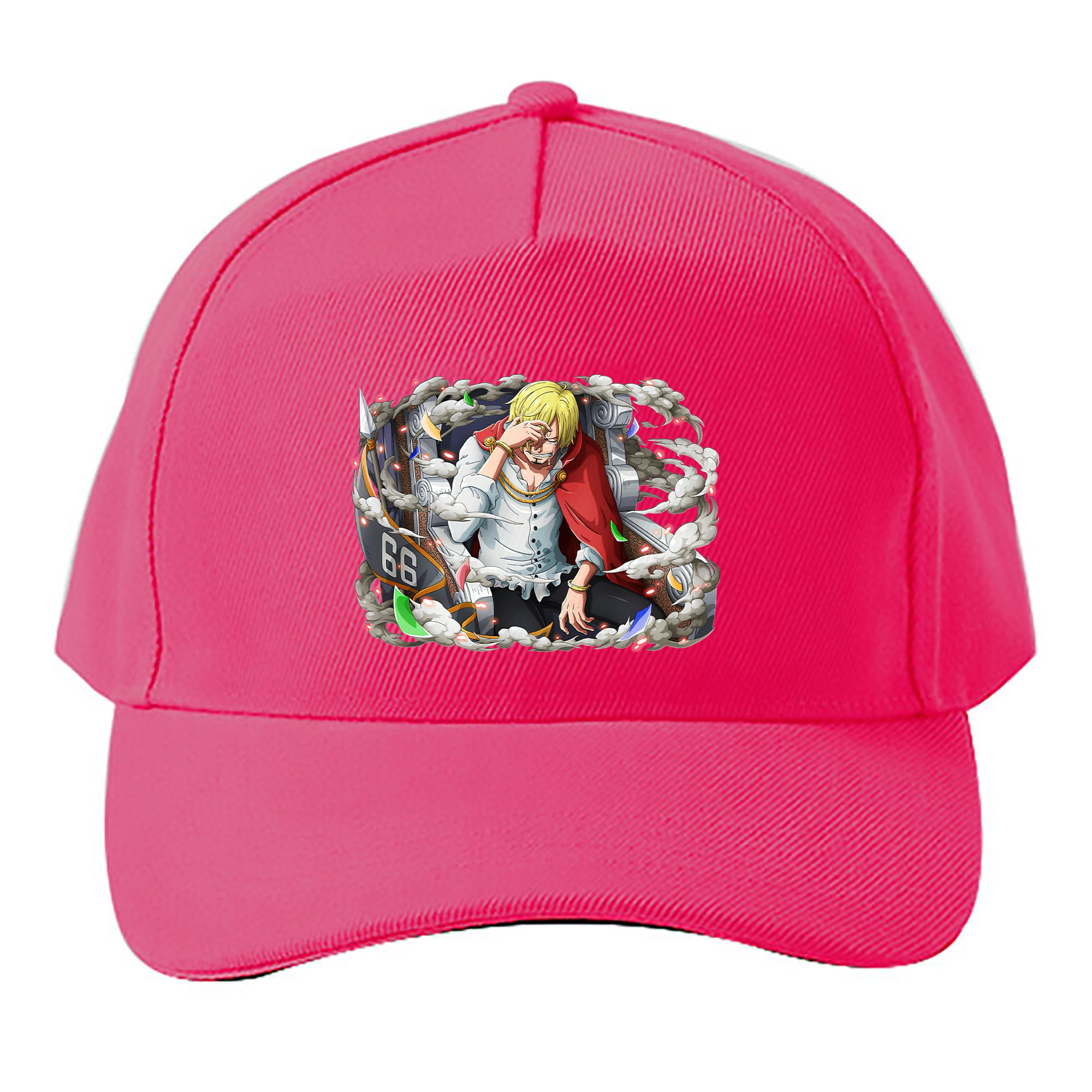 （画像用） ワンピース サンジ ONE PIECE Sanji ベースボールキャップ 綿100％ 男女兼用 帽子 スポーツ