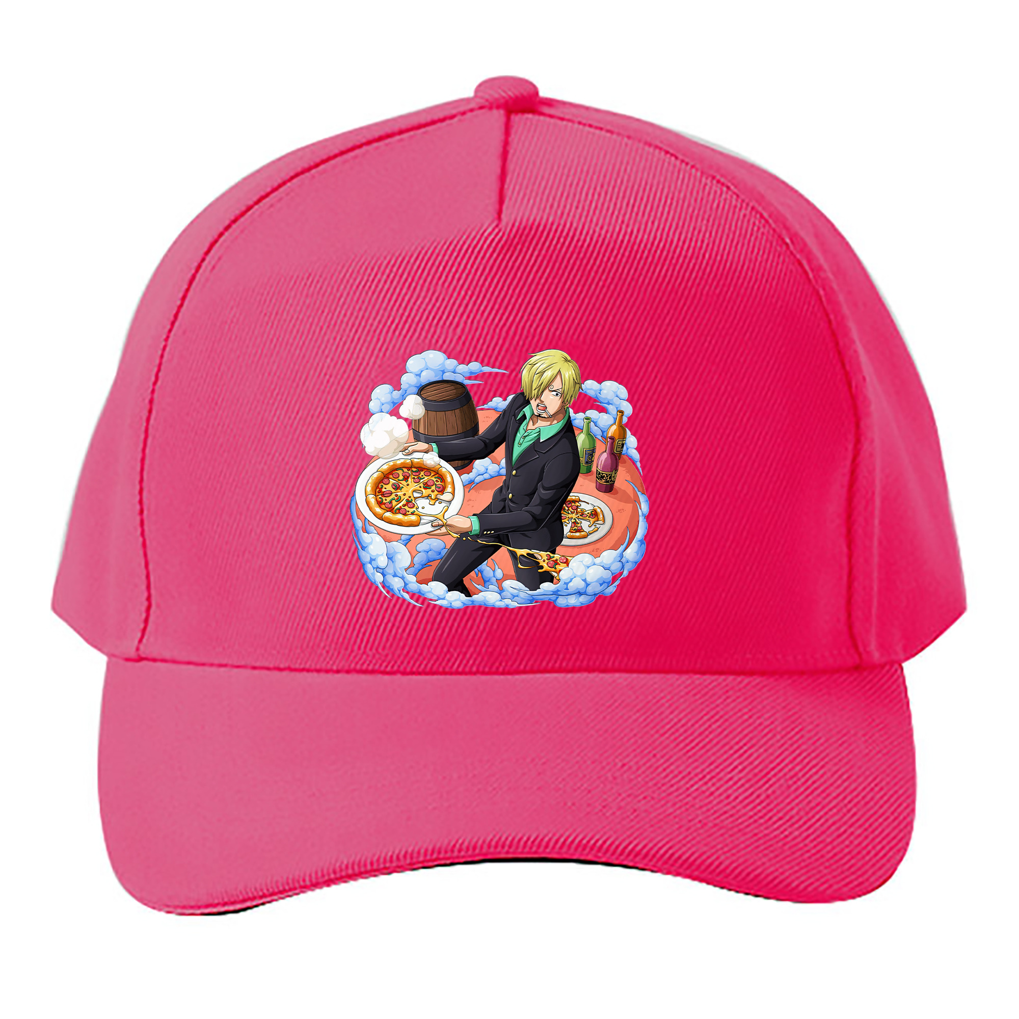 （画像用） ワンピース サンジ ONE PIECE Sanji ベースボールキャップ 綿100％ 男女兼用 帽子 スポーツ