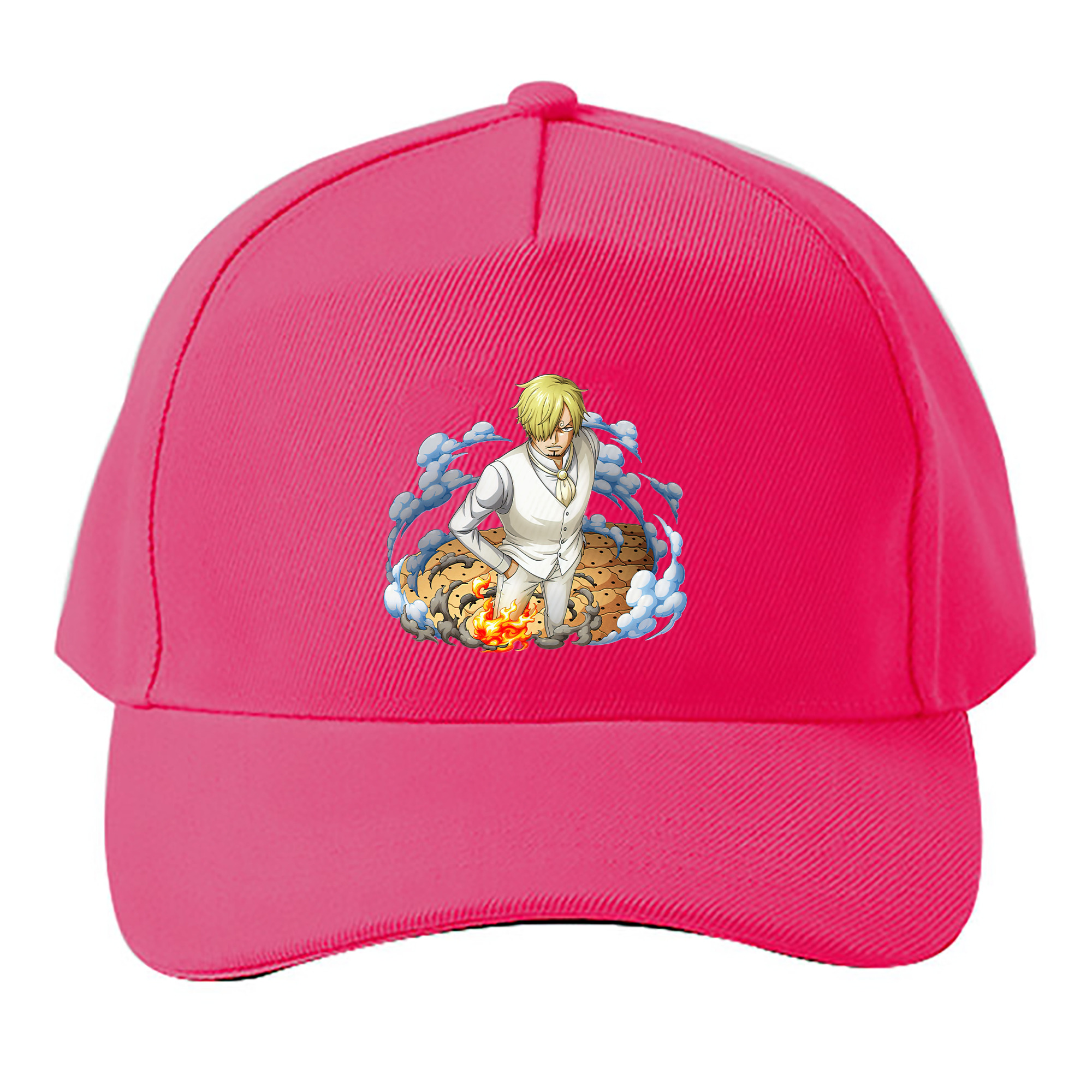 （画像用） ワンピース サンジ ONE PIECE Sanji ベースボールキャップ 綿100％ 男女兼用 帽子 スポーツ