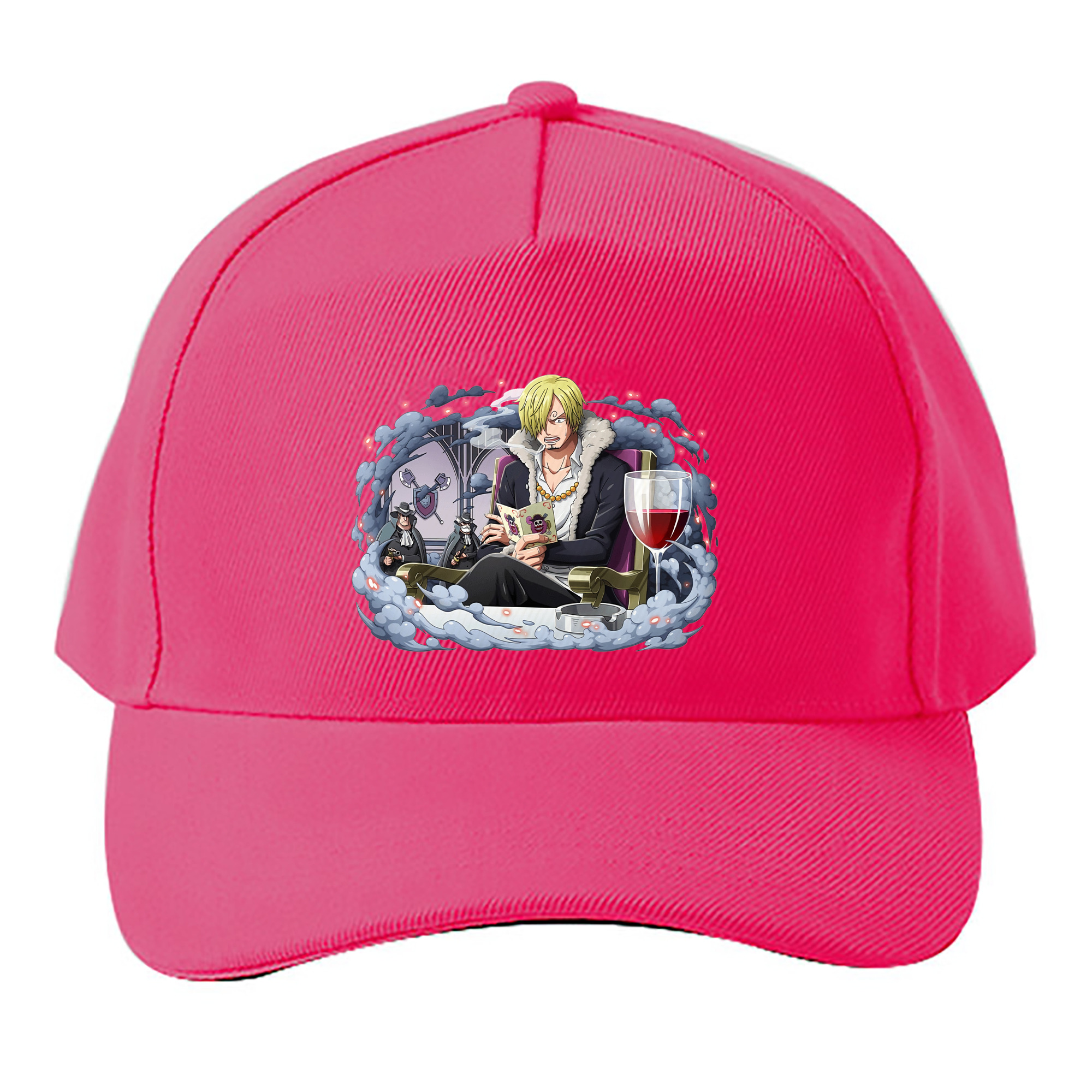 （画像用） ワンピース サンジ ONE PIECE Sanji ベースボールキャップ 綿100％ 男女兼用 帽子 スポーツ