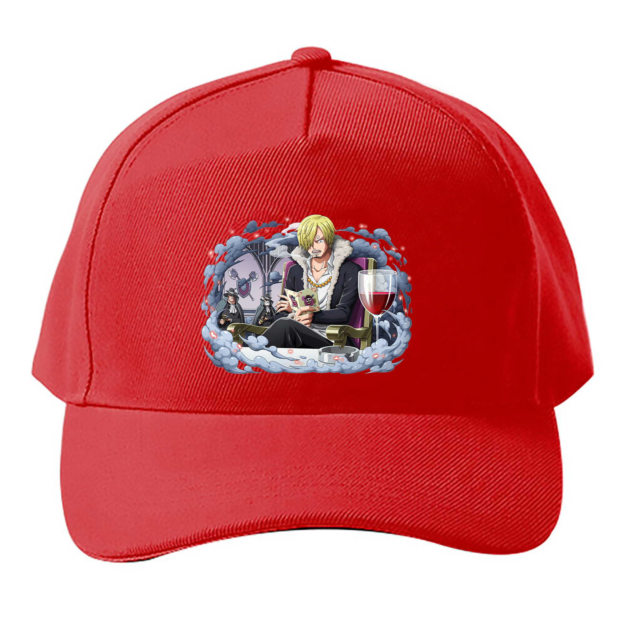 （画像用） ワンピース サンジ ONE PIECE Sanji ベースボールキャップ 綿100％ 男女兼用 帽子 スポーツ