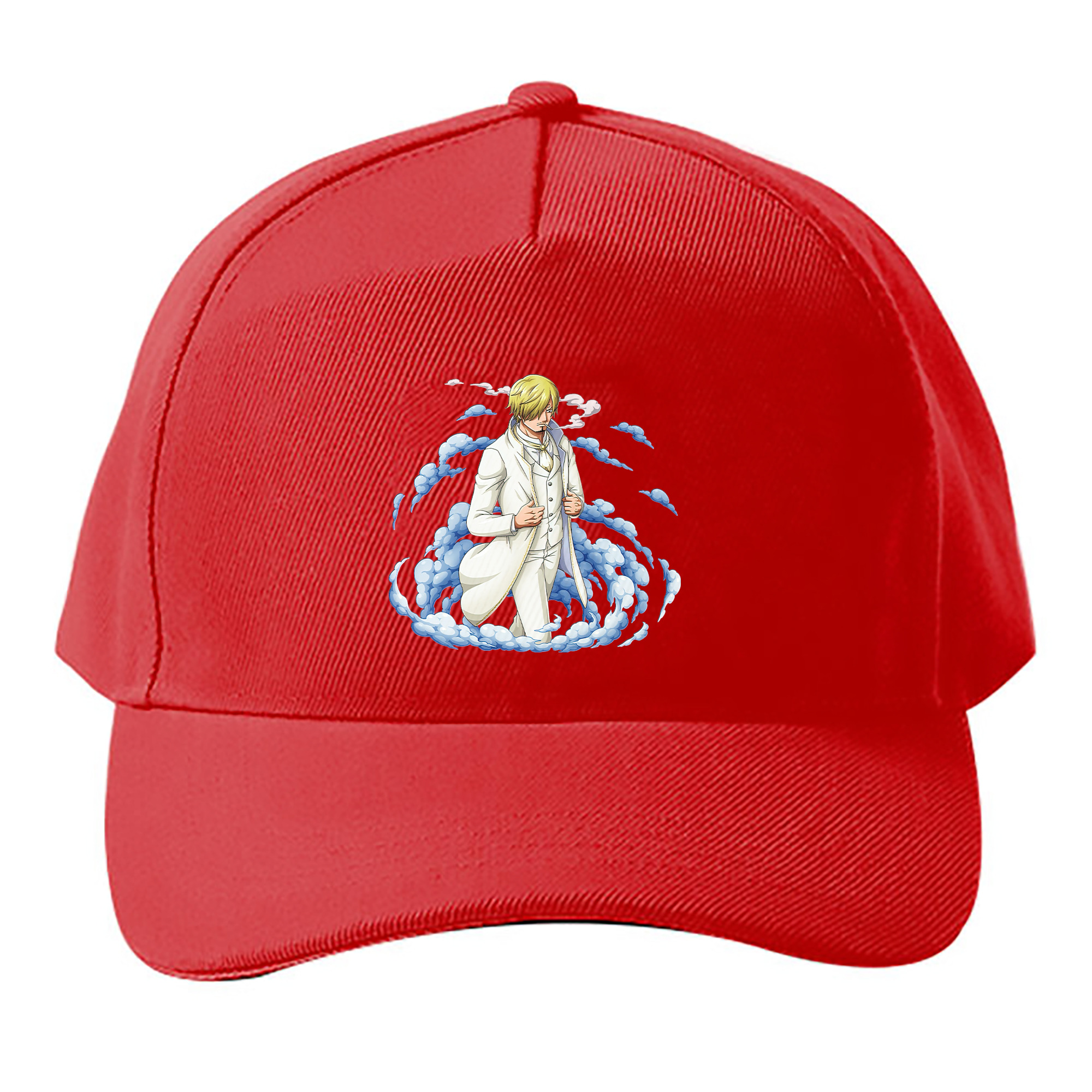 （画像用） ワンピース サンジ ONE PIECE Sanji ベースボールキャップ 綿100％ 男女兼用 帽子 スポーツ