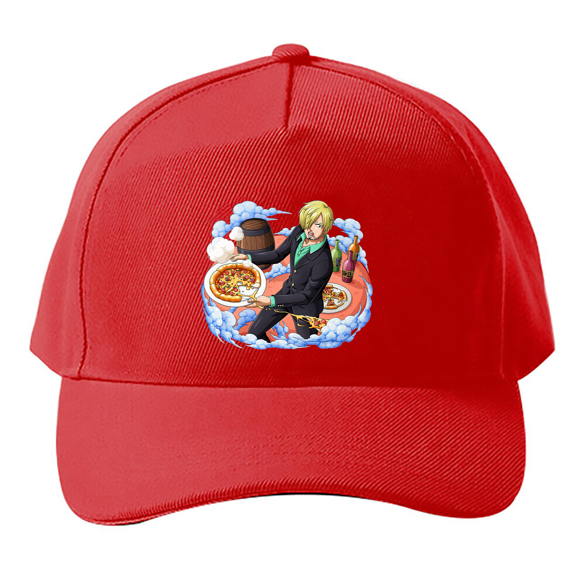 （画像用） ワンピース サンジ ONE PIECE Sanji ベースボールキャップ 綿100％ 男女兼用 帽子 スポーツ