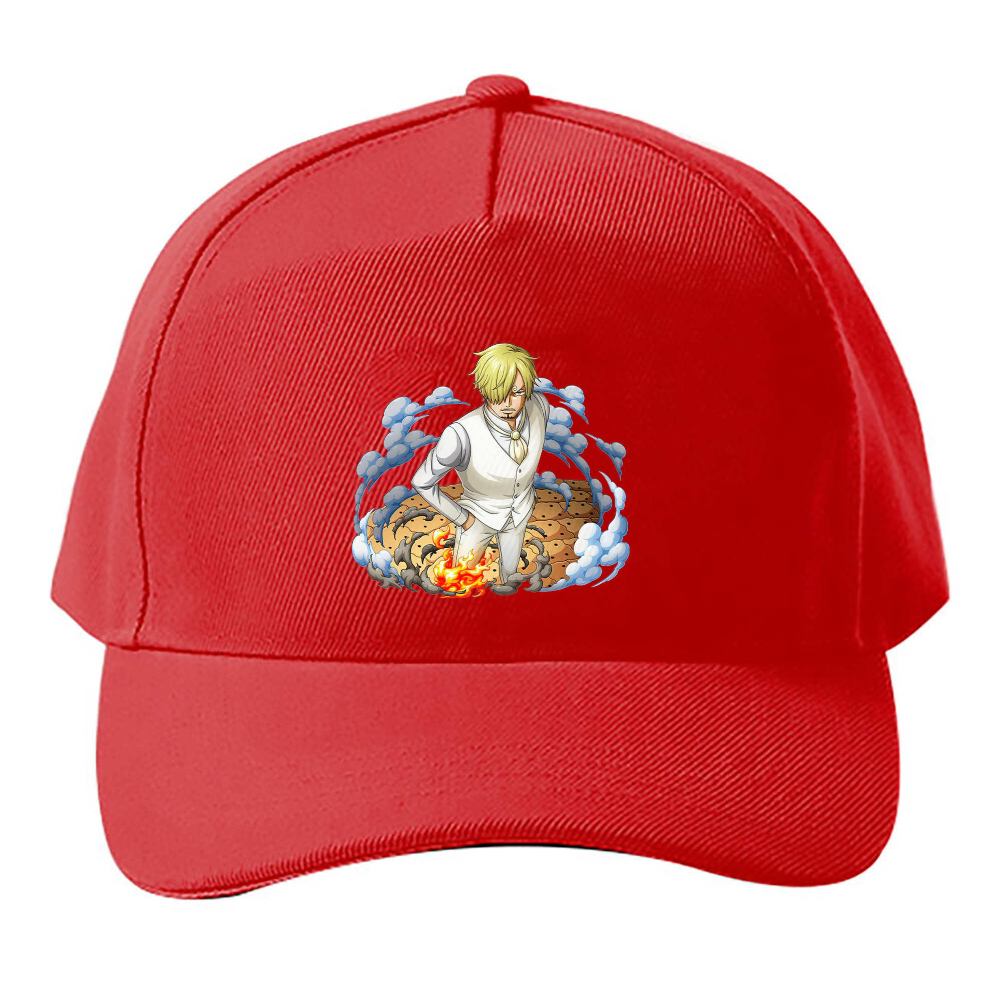 （画像用） ワンピース サンジ ONE PIECE Sanji ベースボールキャップ 綿100％ 男女兼用 帽子 スポーツ