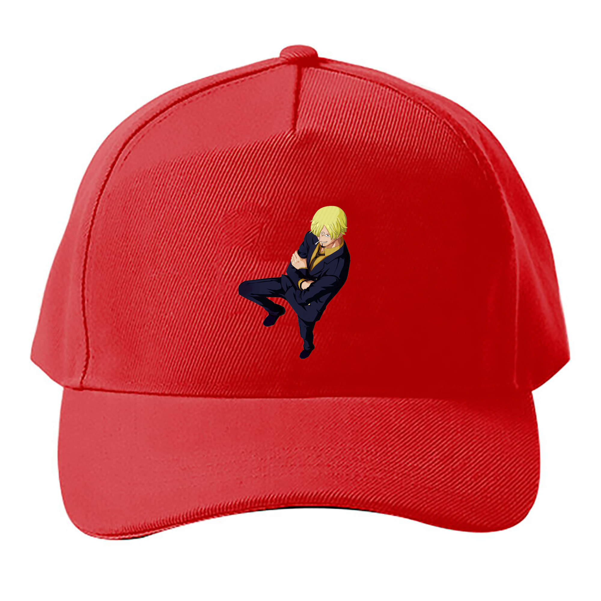 （画像用） ワンピース サンジ ONE PIECE Sanji ベースボールキャップ 綿100％ 男女兼用 帽子 スポーツ