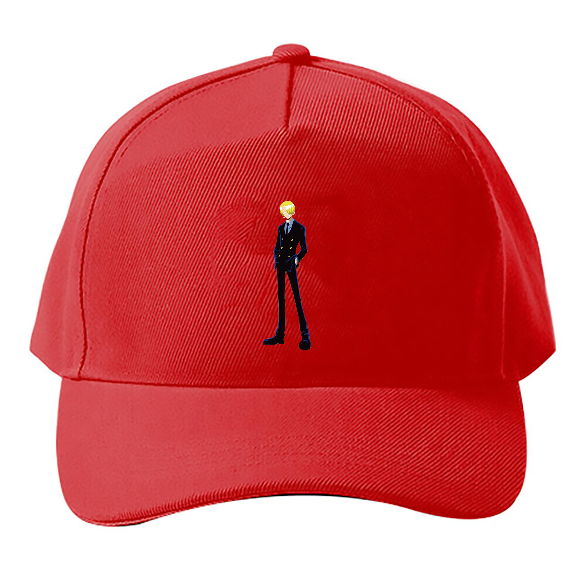 （画像用） ワンピース サンジ ONE PIECE Sanji ベースボールキャップ 綿100％ 男女兼用 帽子 スポーツ
