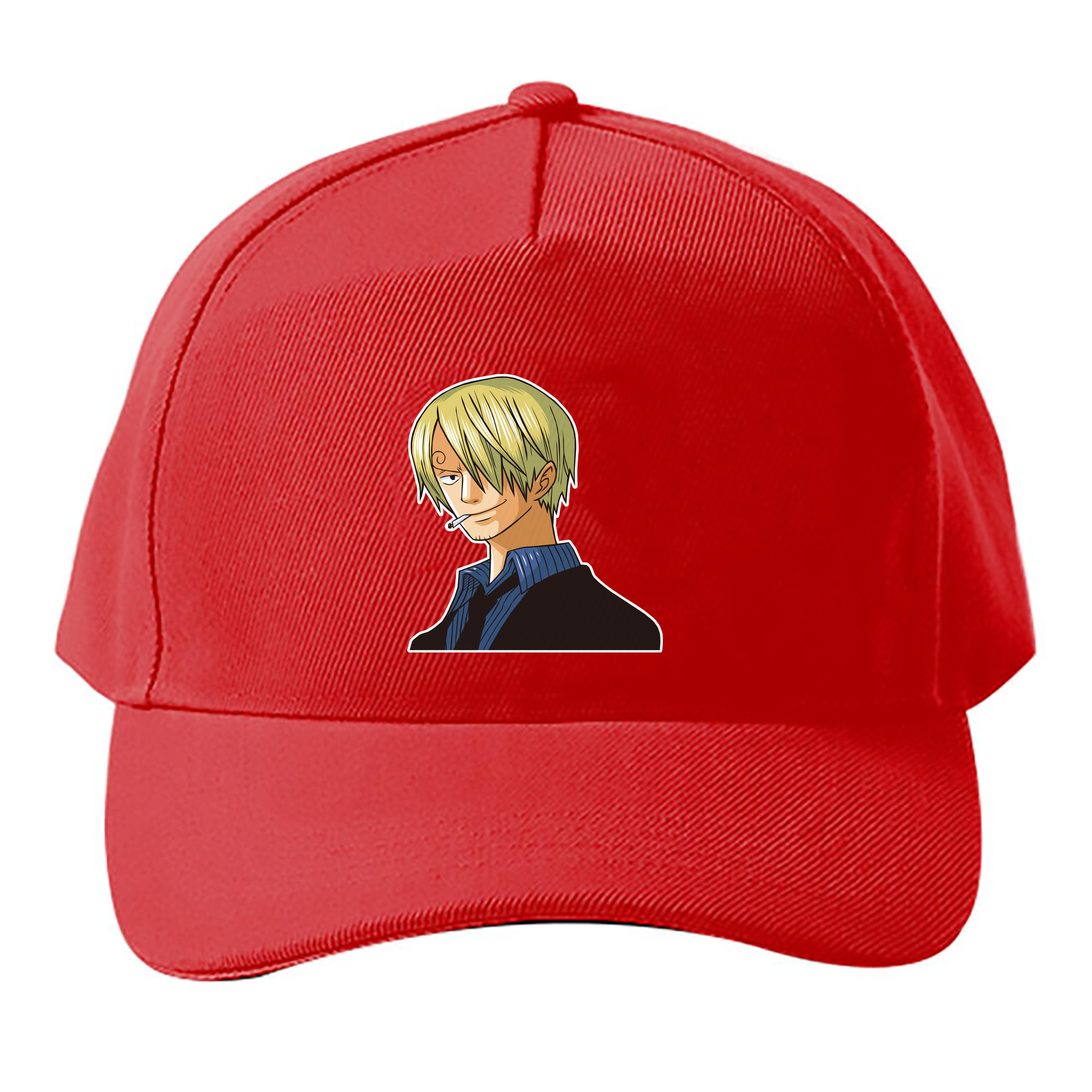 （画像用） ワンピース サンジ ONE PIECE Sanji ベースボールキャップ 綿100％ 男女兼用 帽子 スポーツ