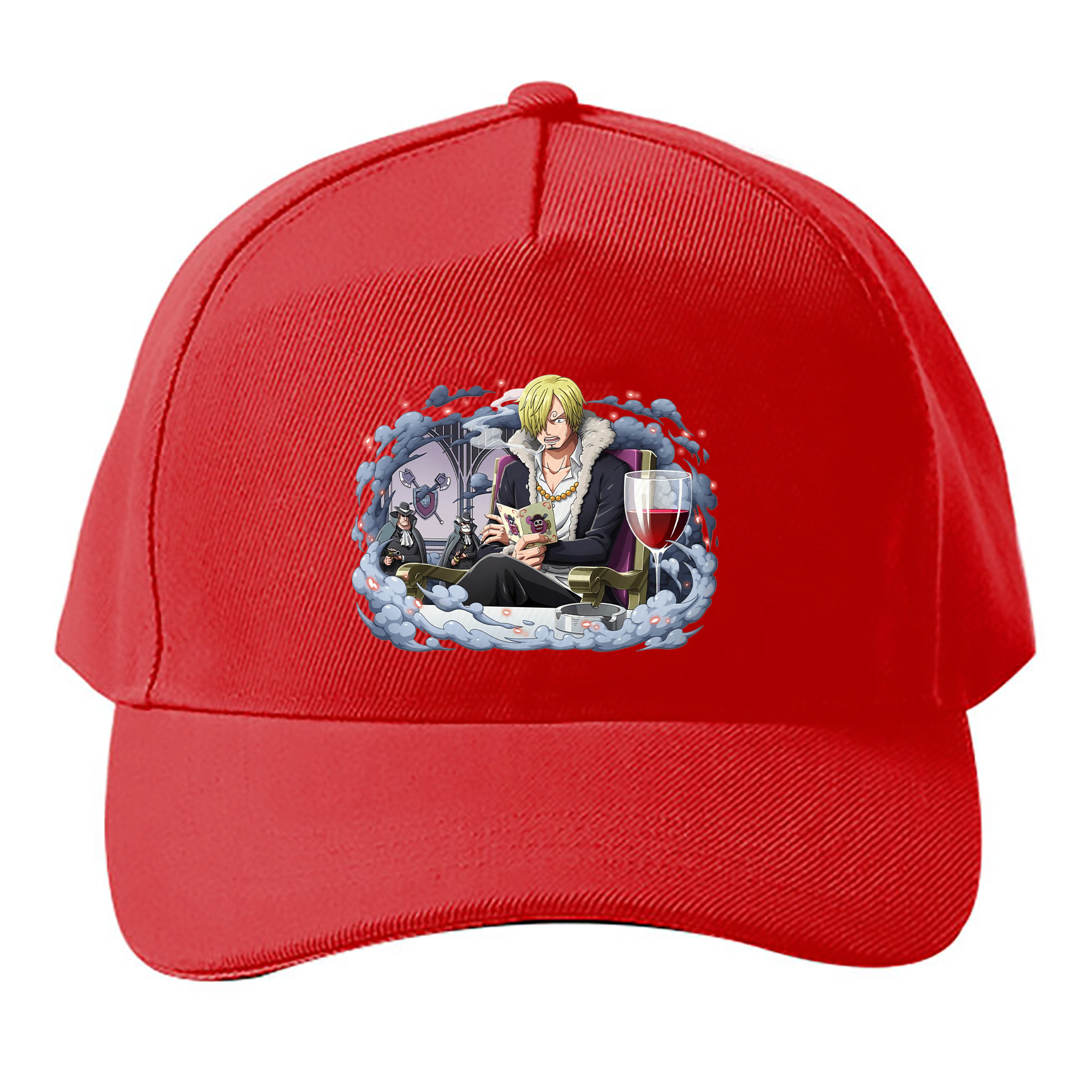 （画像用） ワンピース サンジ ONE PIECE Sanji ベースボールキャップ 綿100％ 男女兼用 帽子 スポーツ