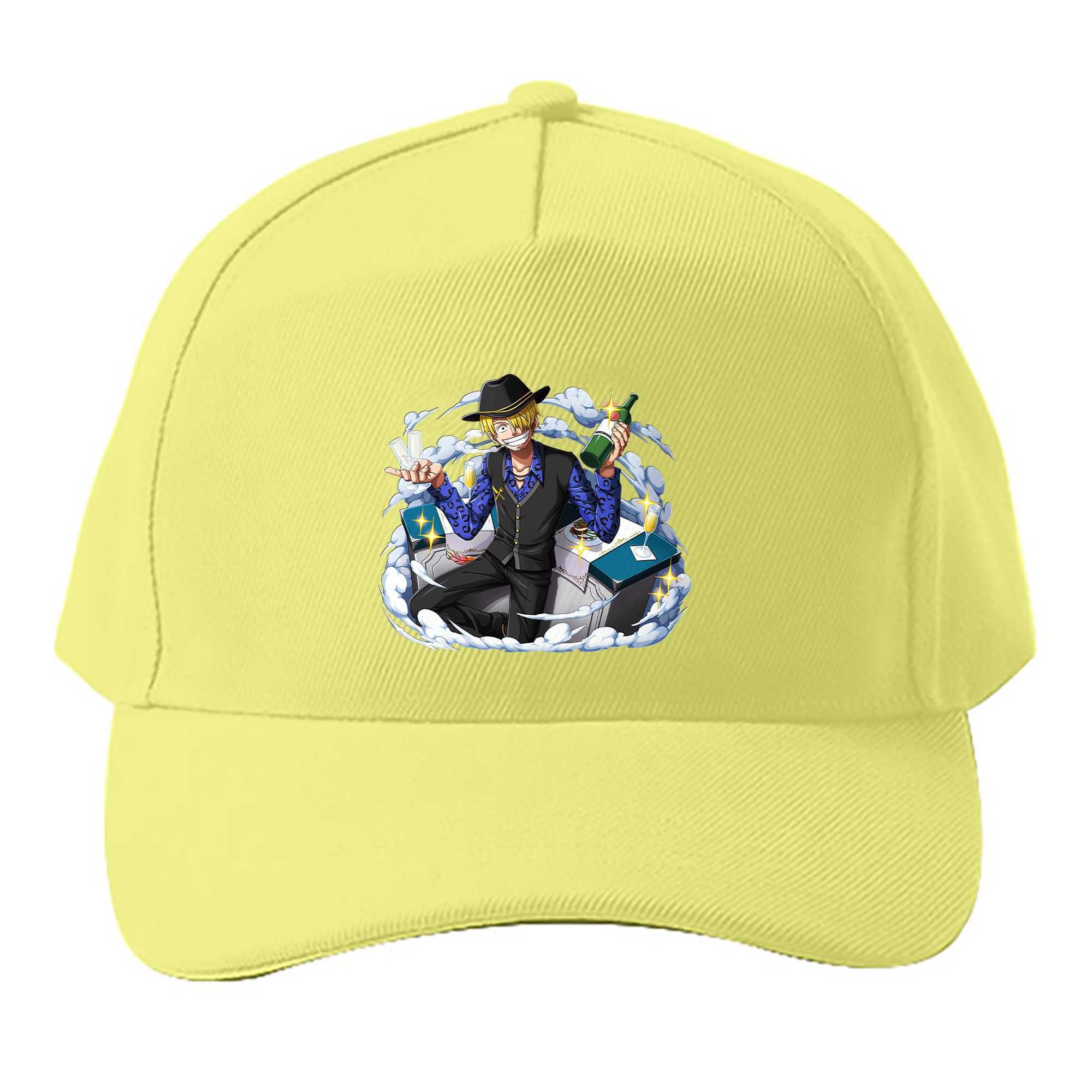 （画像用） ワンピース サンジ ONE PIECE Sanji ベースボールキャップ 綿100％ 男女兼用 帽子 スポーツ