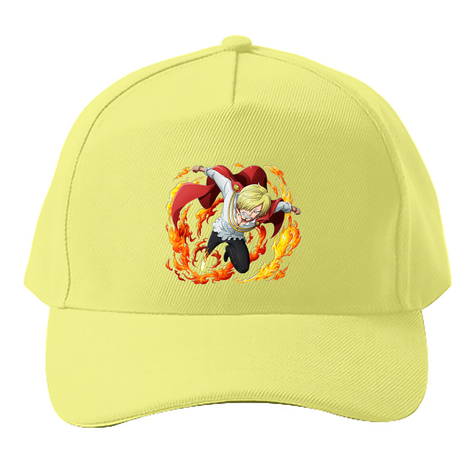 （画像用） ワンピース サンジ ONE PIECE Sanji ベースボールキャップ 綿100％ 男女兼用 帽子 スポーツ