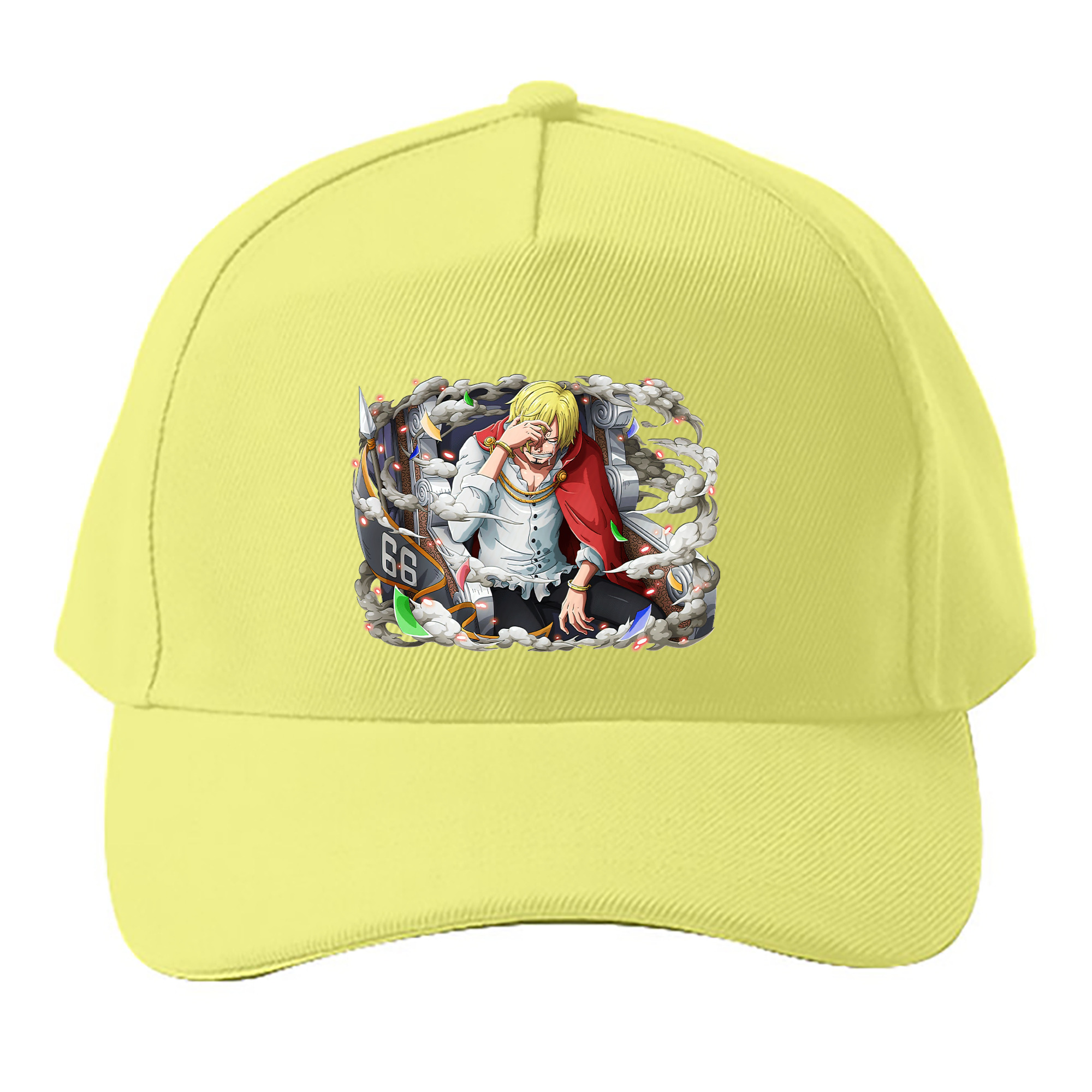 （画像用） ワンピース サンジ ONE PIECE Sanji ベースボールキャップ 綿100％ 男女兼用 帽子 スポーツ