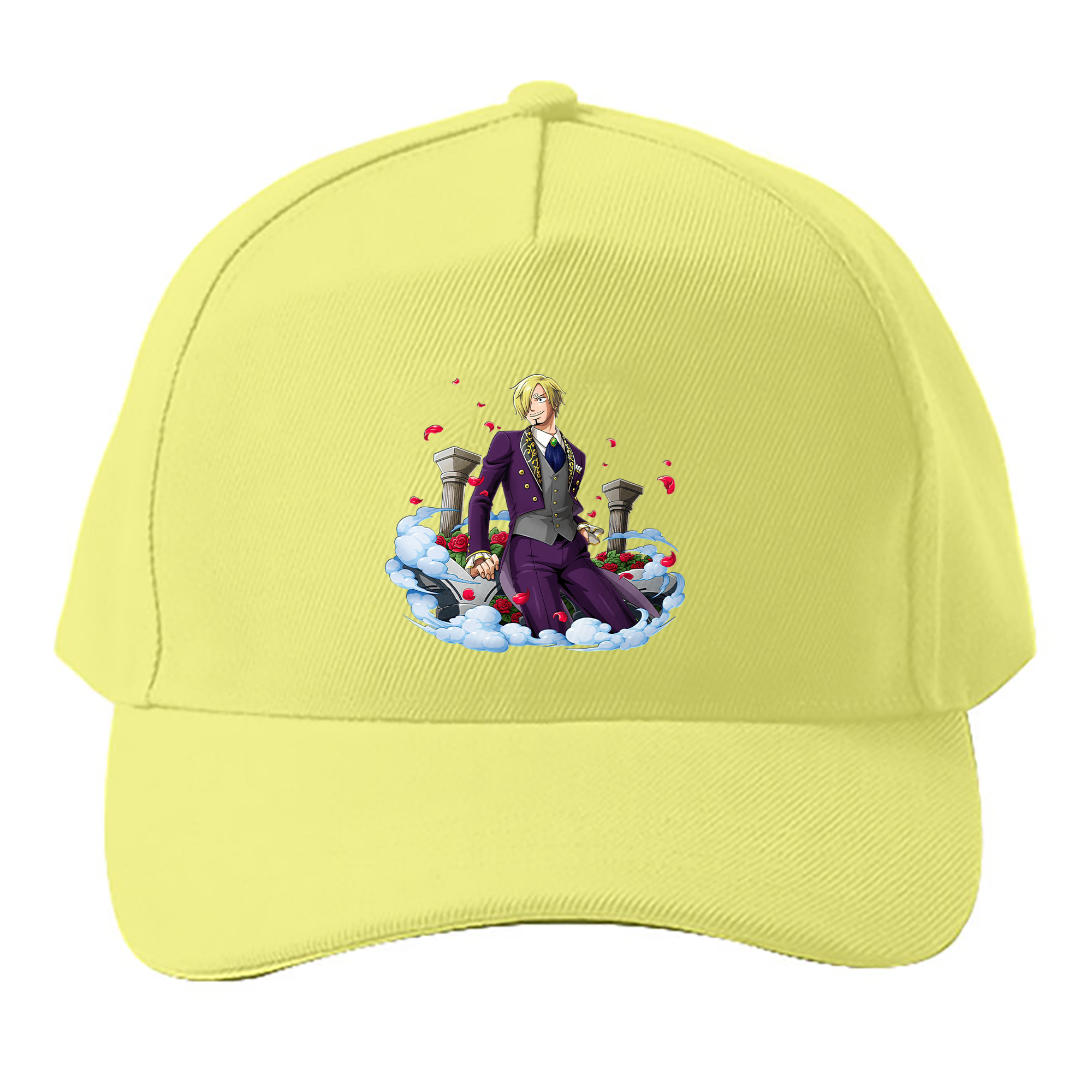 （画像用） ワンピース サンジ ONE PIECE Sanji ベースボールキャップ 綿100％ 男女兼用 帽子 スポーツ