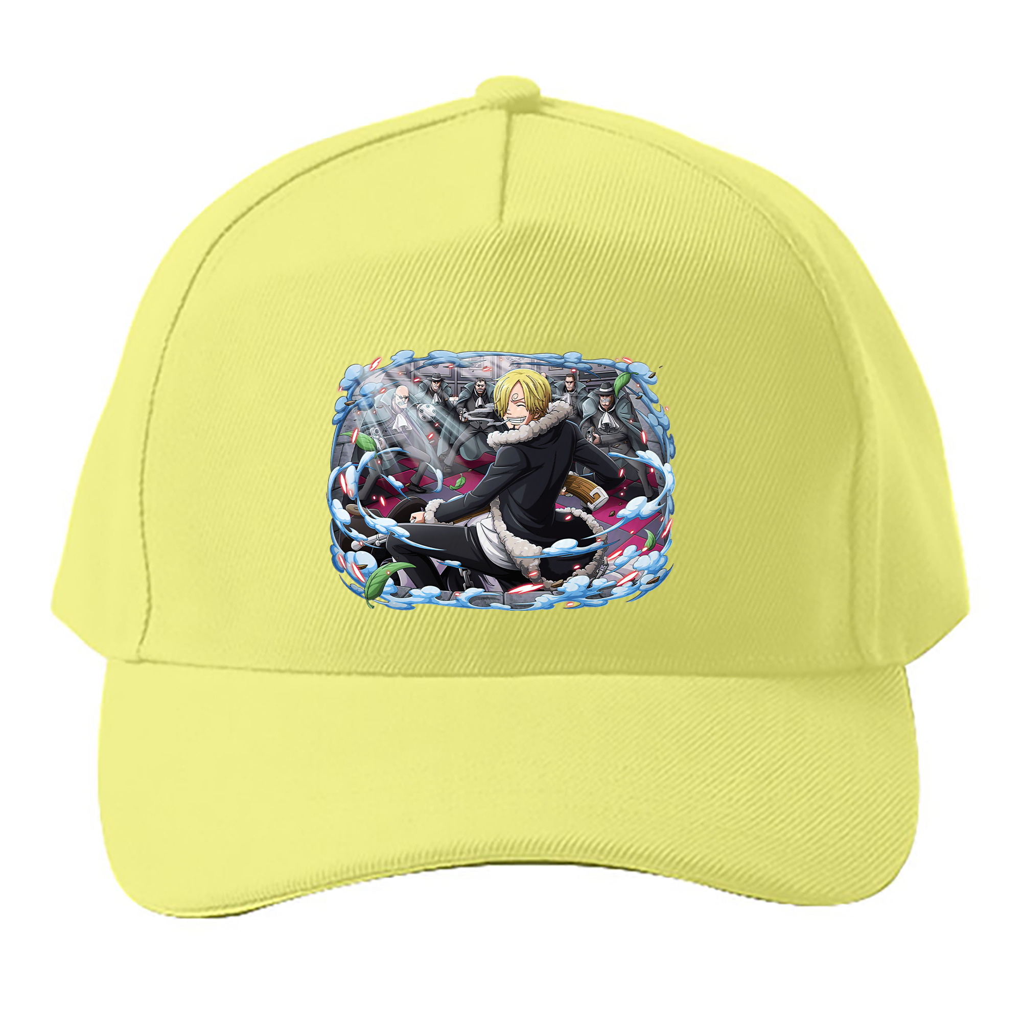 （画像用） ワンピース サンジ ONE PIECE Sanji ベースボールキャップ 綿100％ 男女兼用 帽子 スポーツ
