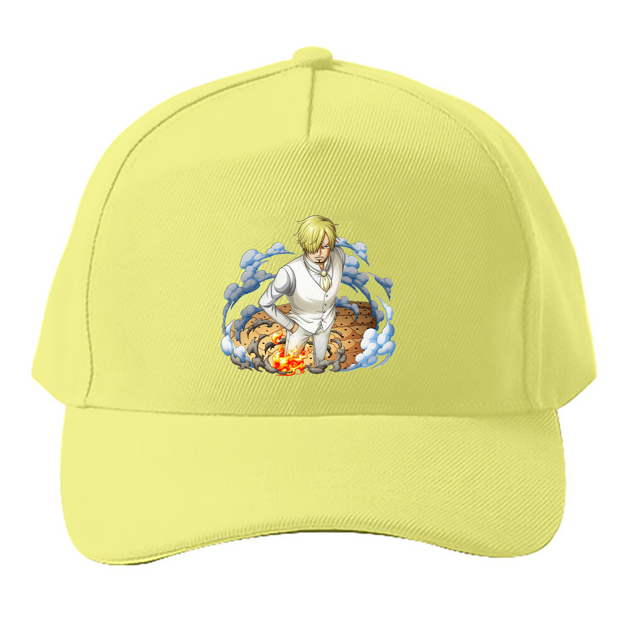 （画像用） ワンピース サンジ ONE PIECE Sanji ベースボールキャップ 綿100％ 男女兼用 帽子 スポーツ