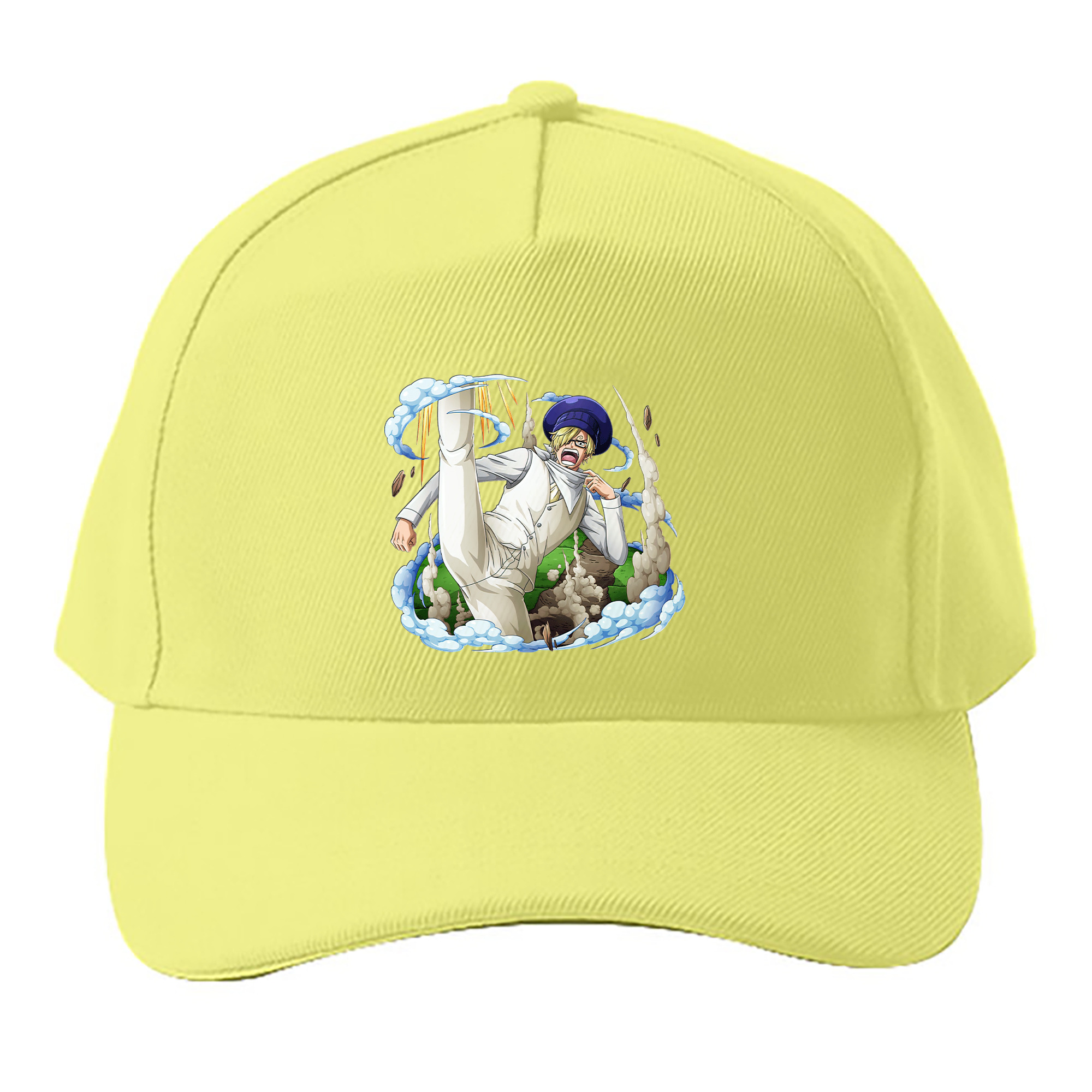 （画像用） ワンピース サンジ ONE PIECE Sanji ベースボールキャップ 綿100％ 男女兼用 帽子 スポーツ