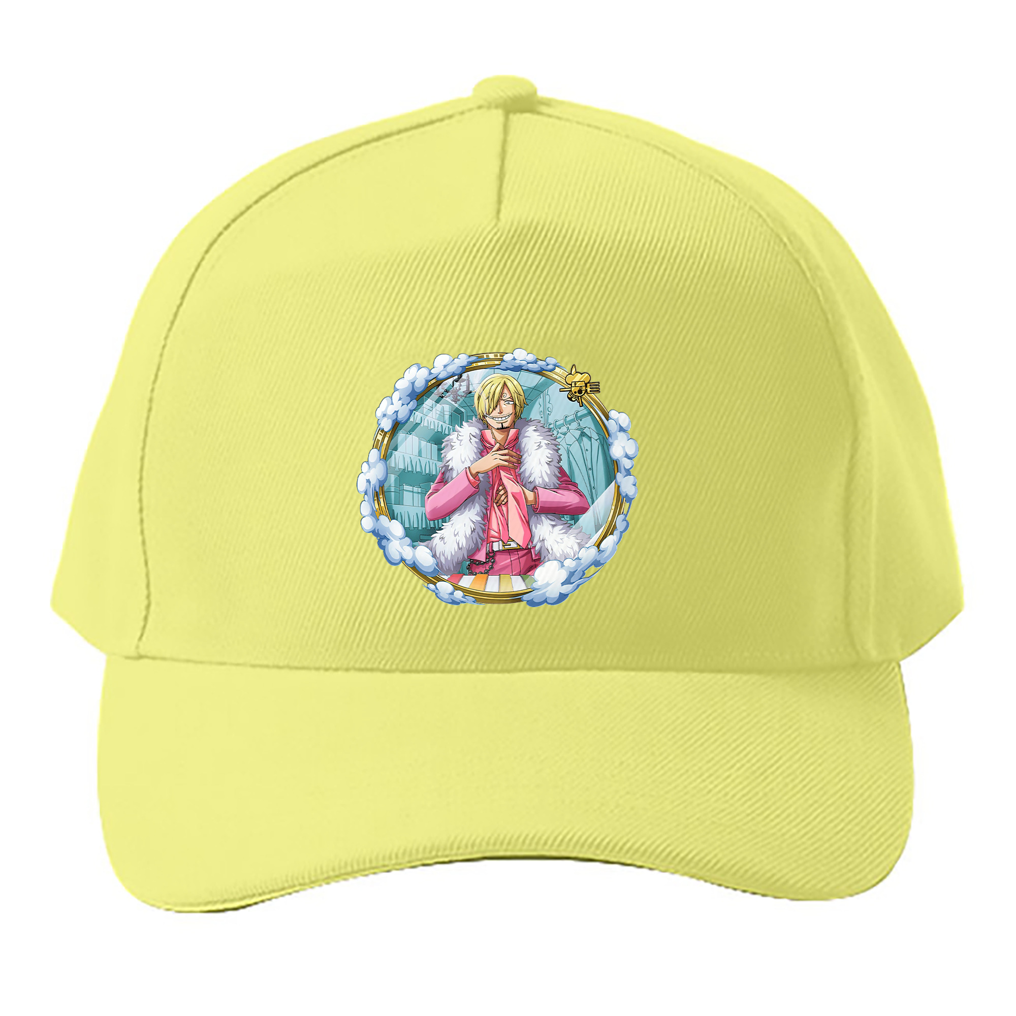 （画像用） ワンピース サンジ ONE PIECE Sanji ベースボールキャップ 綿100％ 男女兼用 帽子 スポーツ