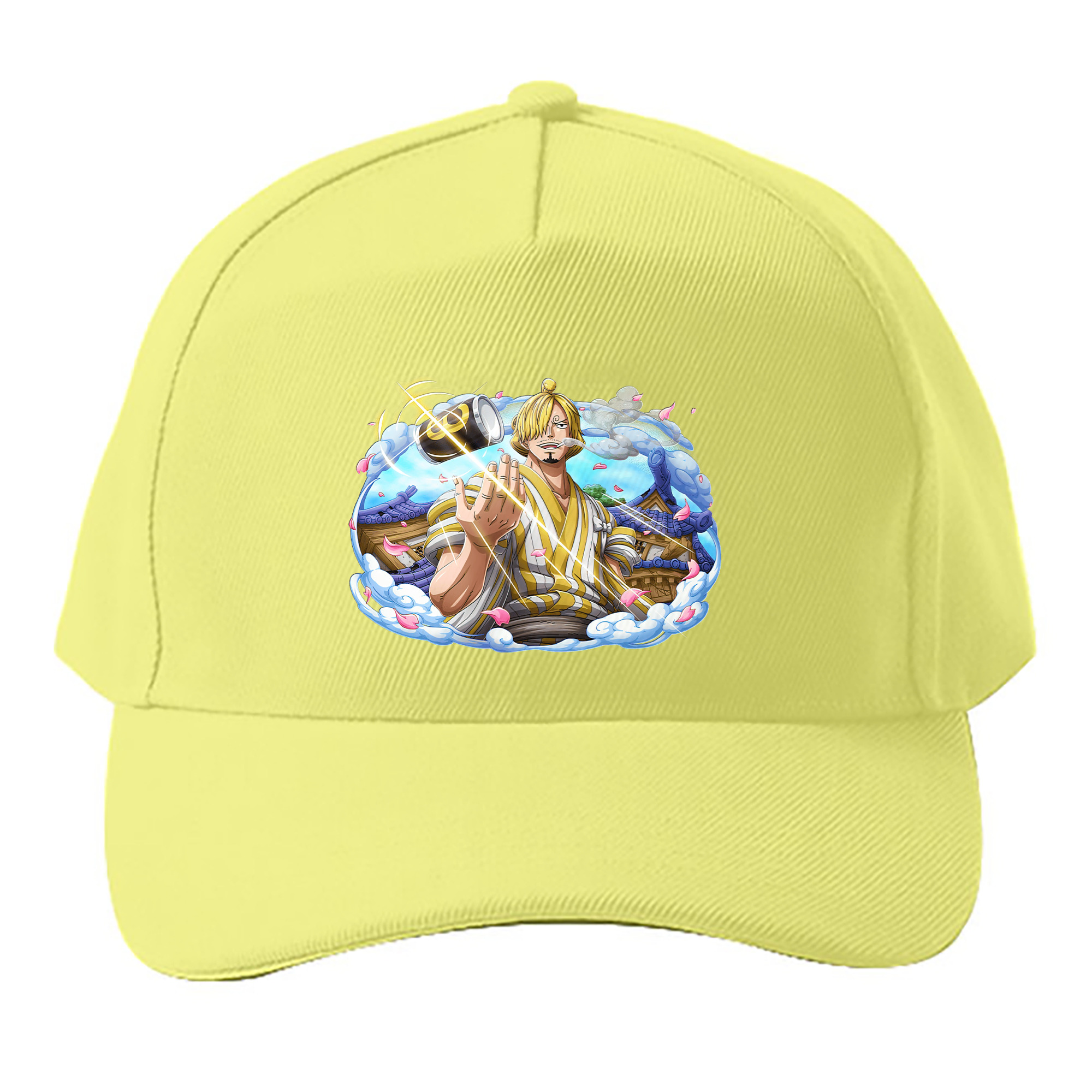 （画像用） ワンピース サンジ ONE PIECE Sanji ベースボールキャップ 綿100％ 男女兼用 帽子 スポーツ