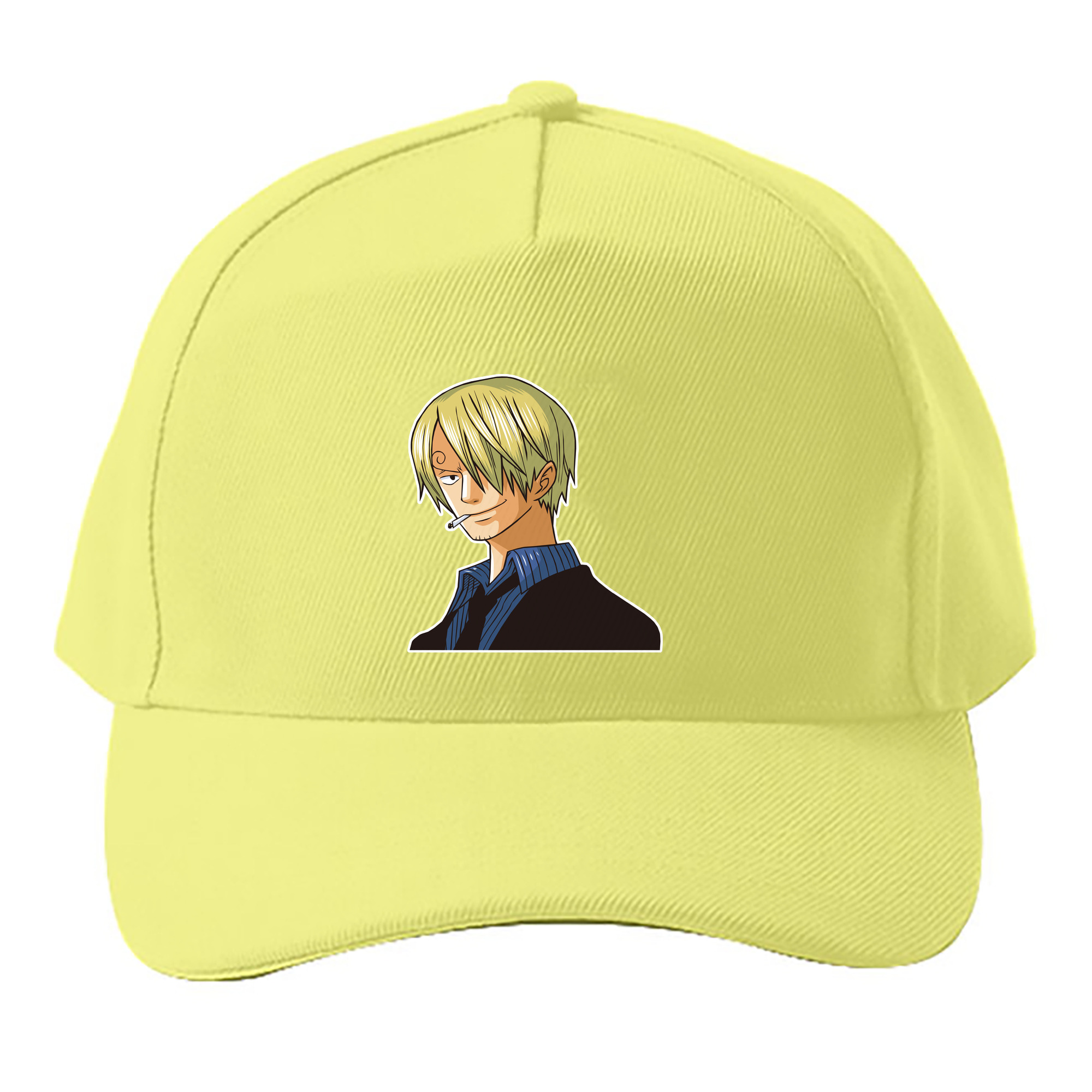 （画像用） ワンピース サンジ ONE PIECE Sanji ベースボールキャップ 綿100％ 男女兼用 帽子 スポーツ
