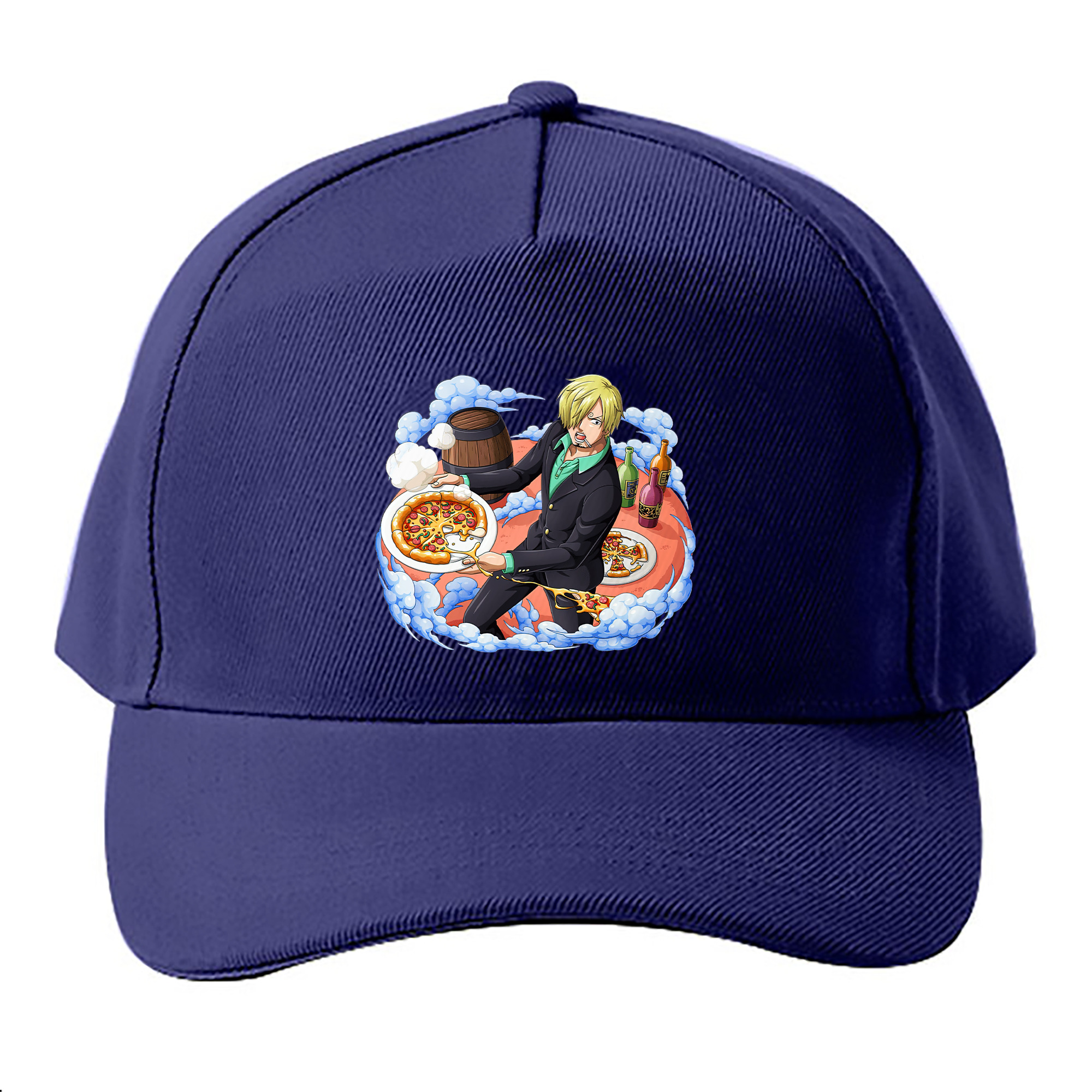 （画像用） ワンピース サンジ ONE PIECE Sanji ベースボールキャップ 綿100％ 男女兼用 帽子 スポーツ