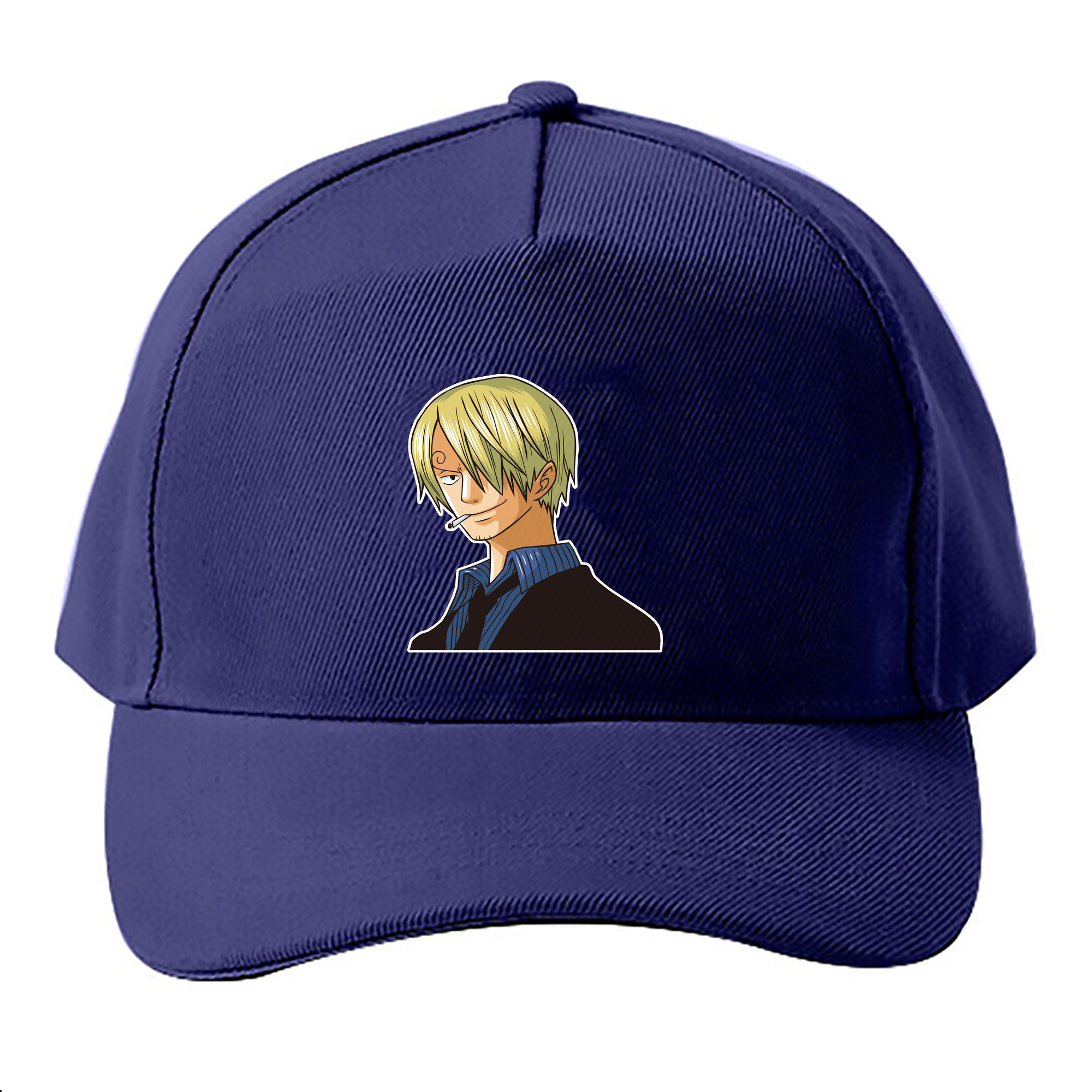 （画像用） ワンピース サンジ ONE PIECE Sanji ベースボールキャップ 綿100％ 男女兼用 帽子 スポーツ