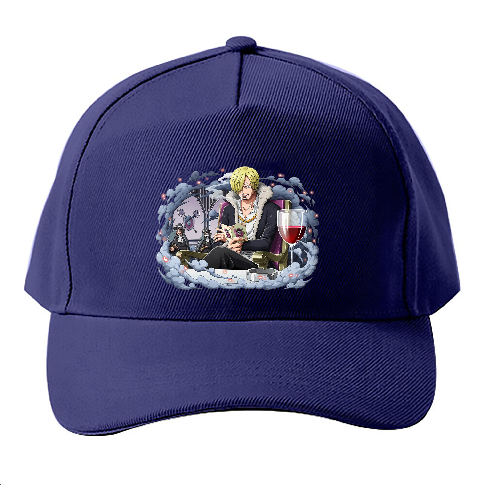 （画像用） ワンピース サンジ ONE PIECE Sanji ベースボールキャップ 綿100％ 男女兼用 帽子 スポーツ