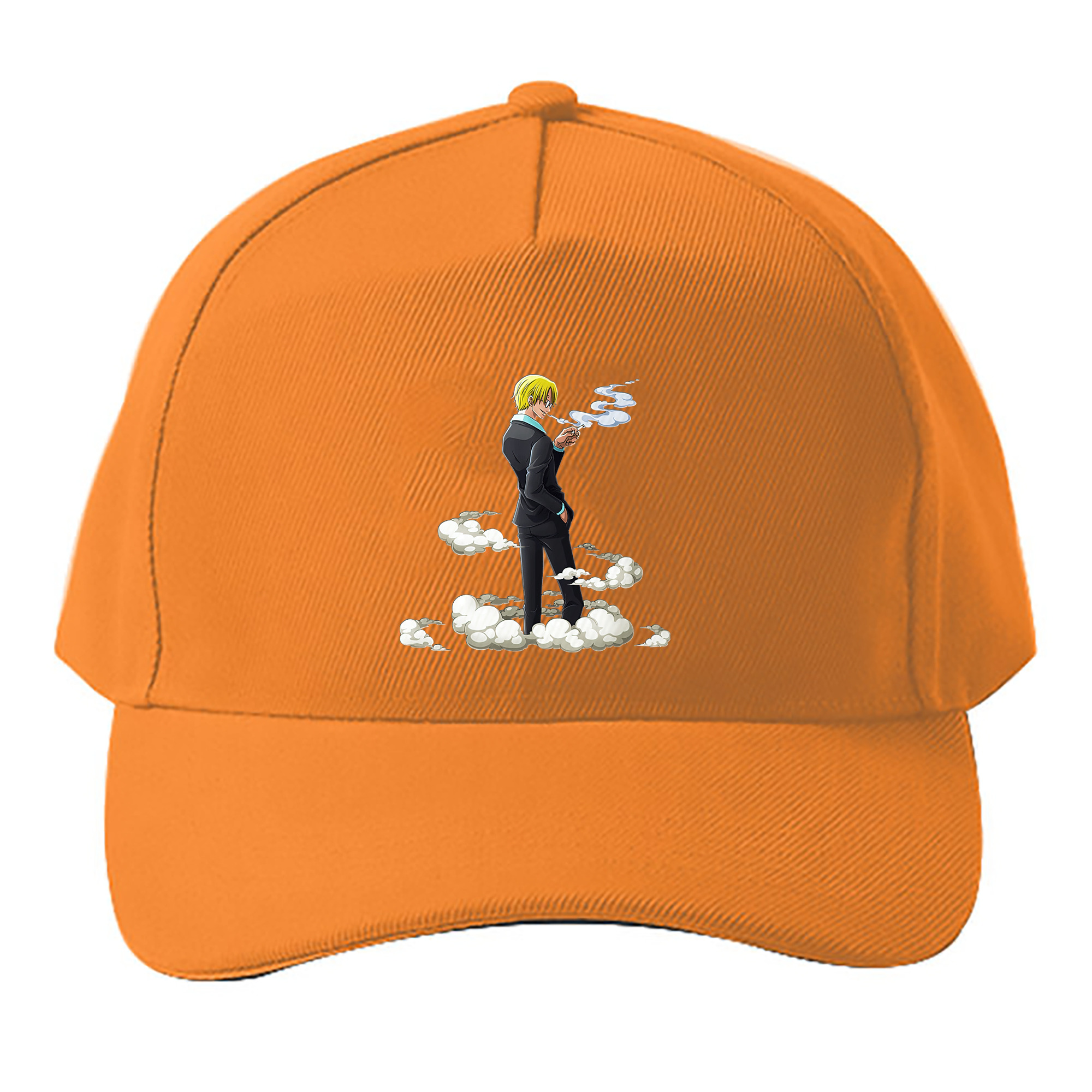 （画像用） ワンピース サンジ ONE PIECE Sanji ベースボールキャップ 綿100％ 男女兼用 帽子 スポーツ