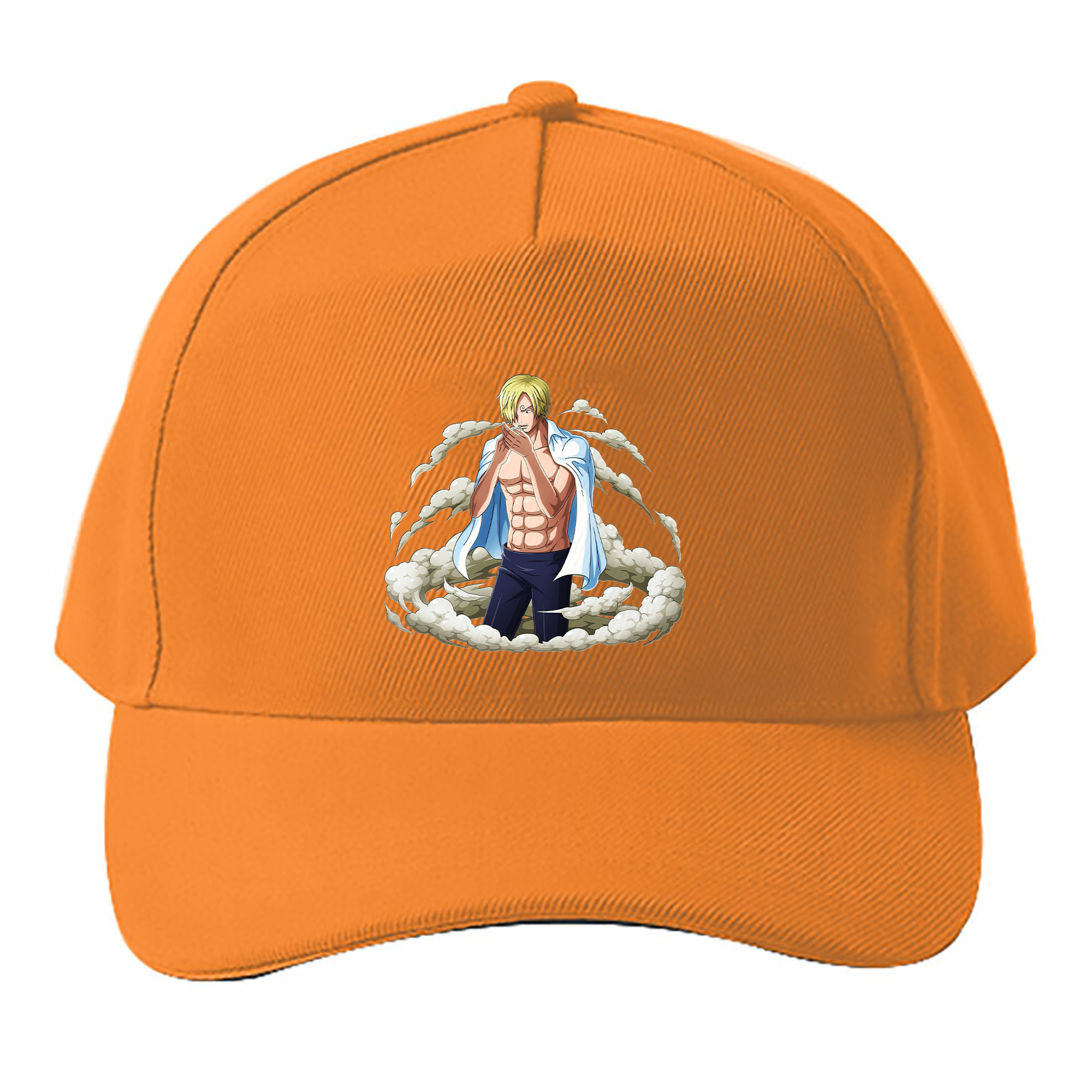 （画像用） ワンピース サンジ ONE PIECE Sanji ベースボールキャップ 綿100％ 男女兼用 帽子 スポーツ