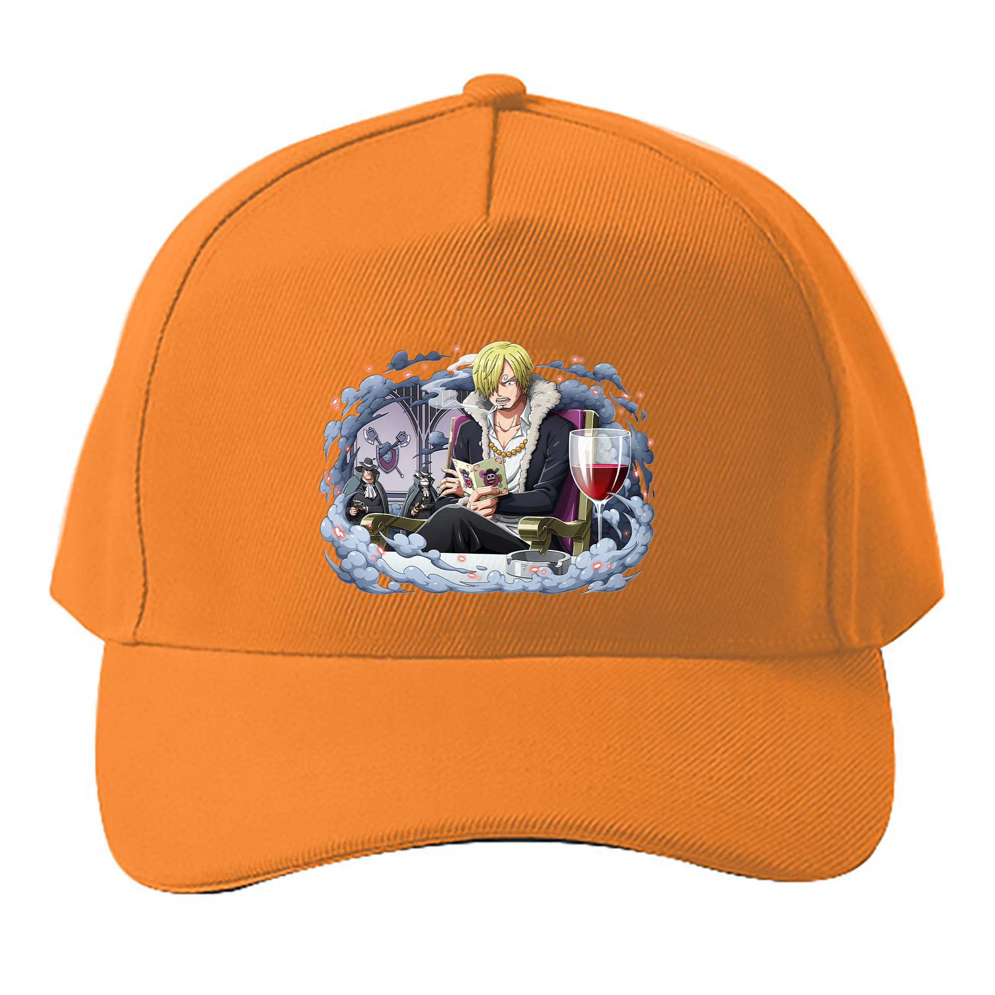 （画像用） ワンピース サンジ ONE PIECE Sanji ベースボールキャップ 綿100％ 男女兼用 帽子 スポーツ
