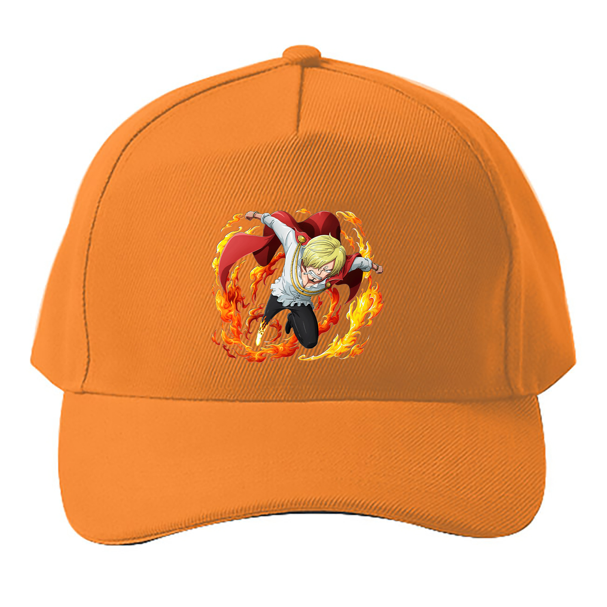 （画像用） ワンピース サンジ ONE PIECE Sanji ベースボールキャップ 綿100％ 男女兼用 帽子 スポーツ
