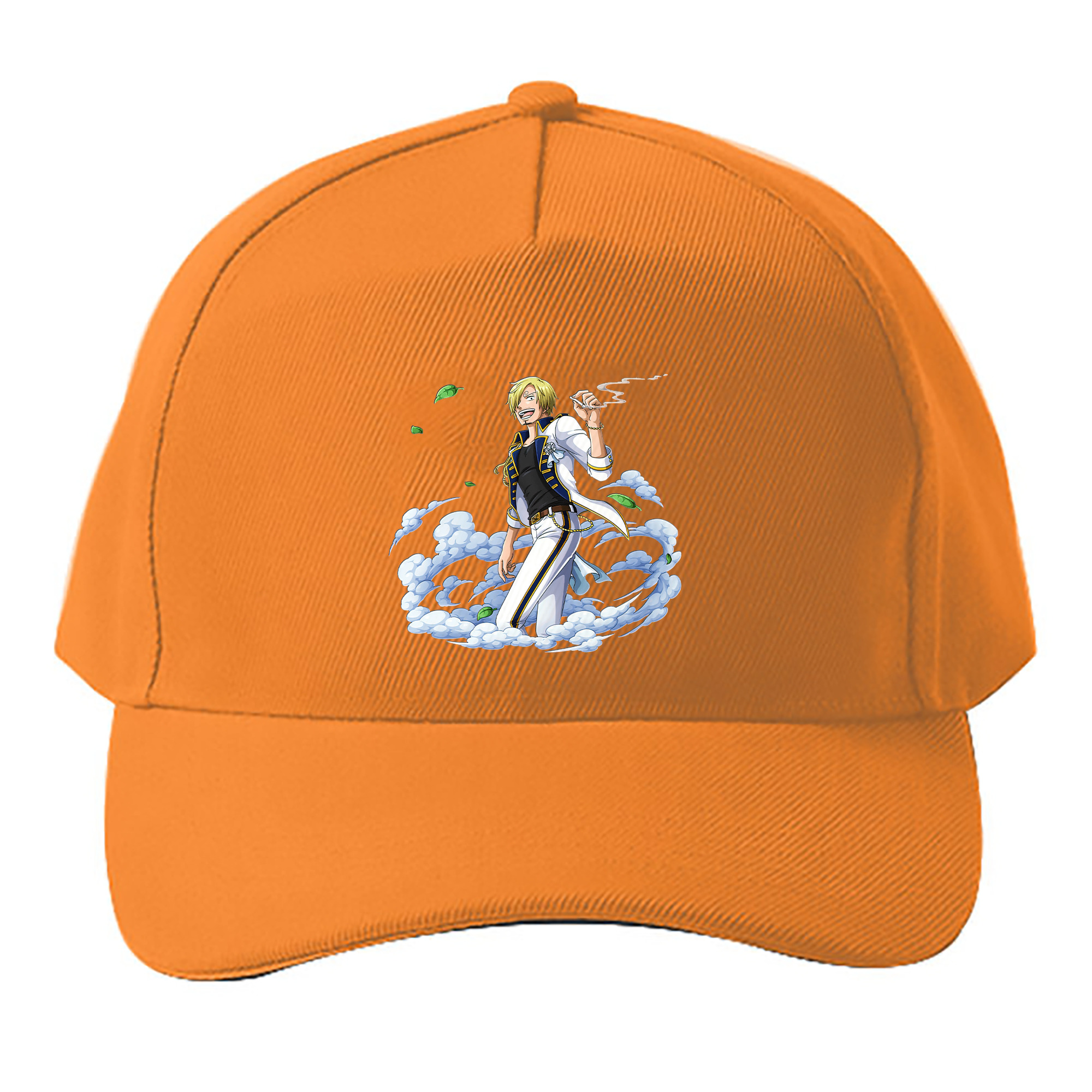 （画像用） ワンピース サンジ ONE PIECE Sanji ベースボールキャップ 綿100％ 男女兼用 帽子 スポーツ