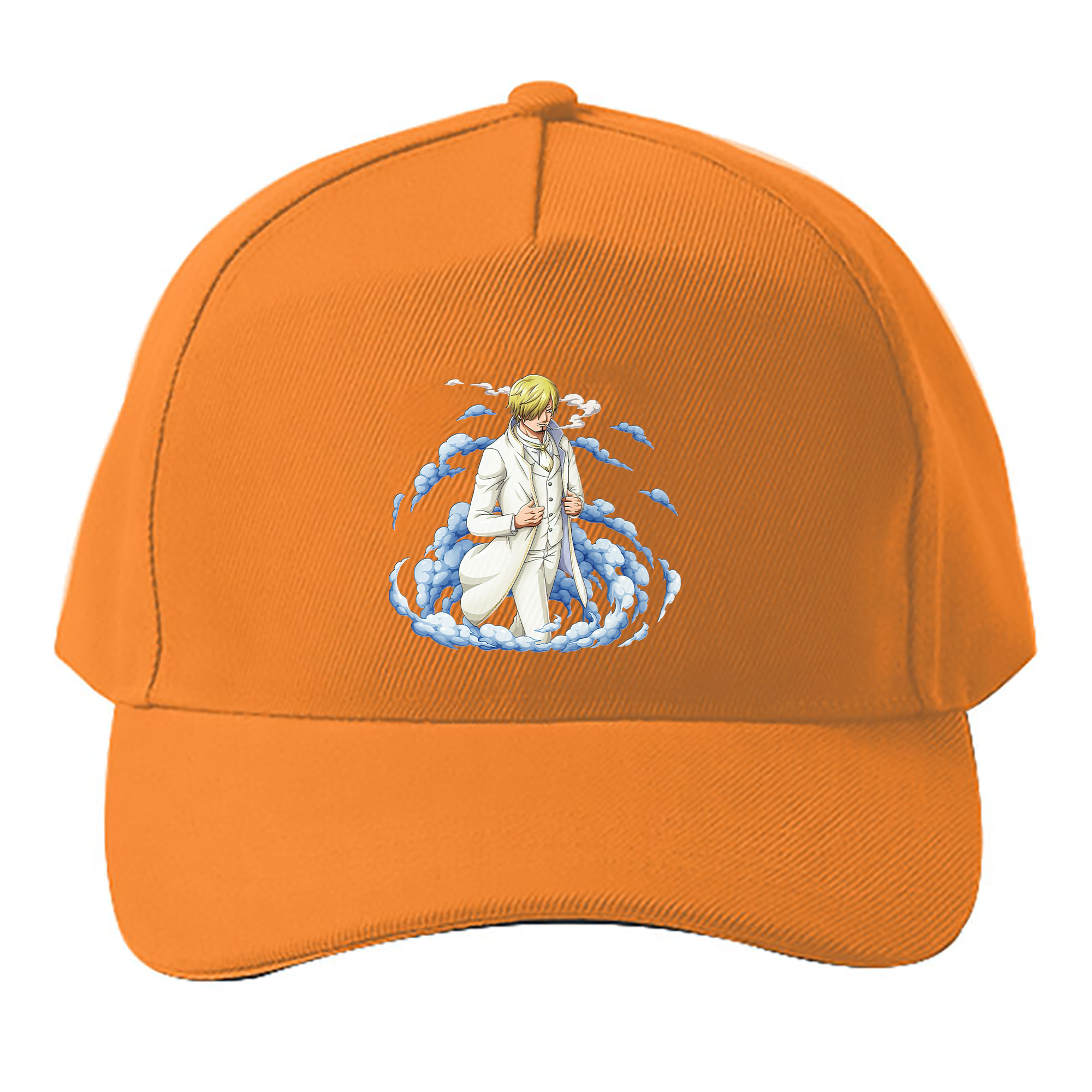 （画像用） ワンピース サンジ ONE PIECE Sanji ベースボールキャップ 綿100％ 男女兼用 帽子 スポーツ