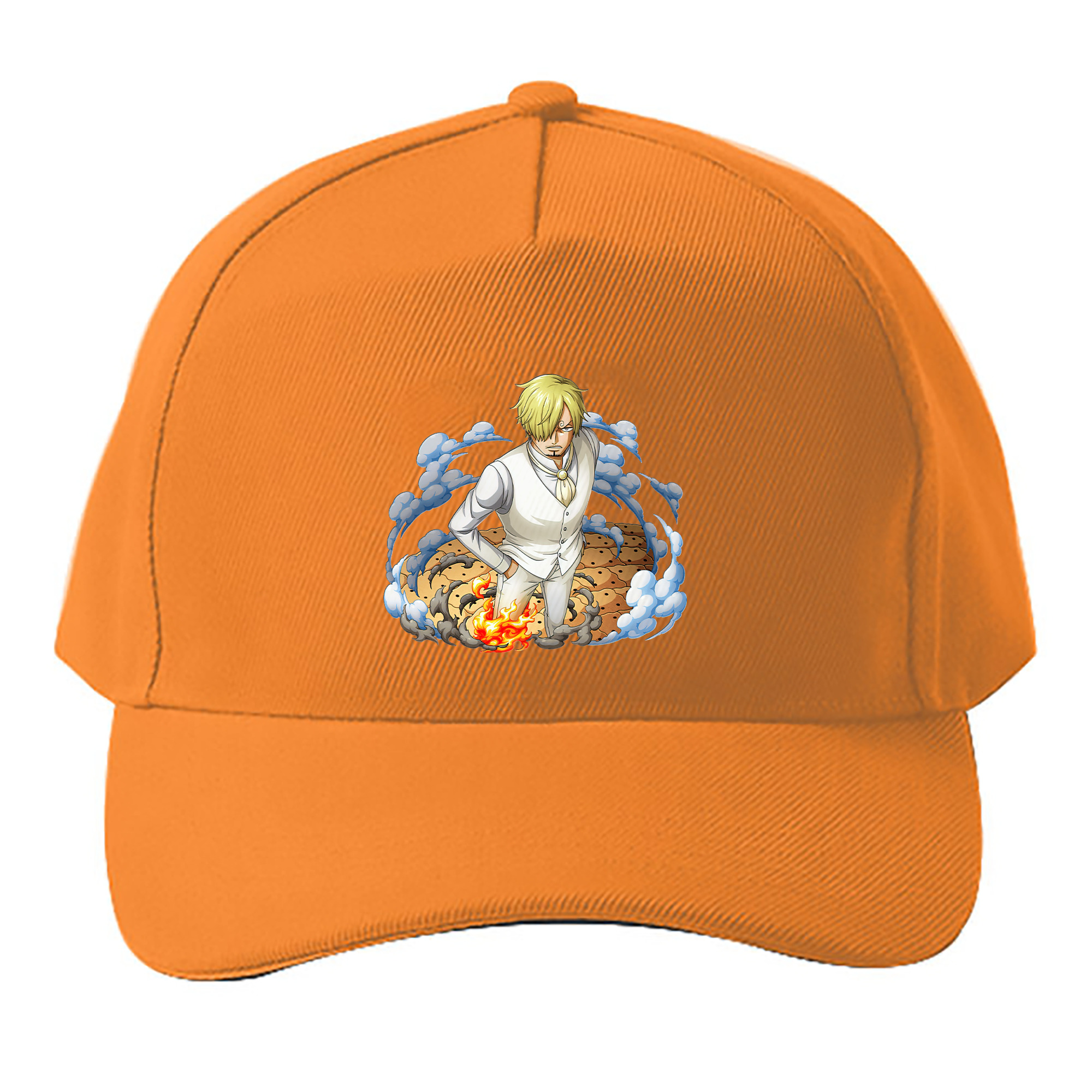 （画像用） ワンピース サンジ ONE PIECE Sanji ベースボールキャップ 綿100％ 男女兼用 帽子 スポーツ