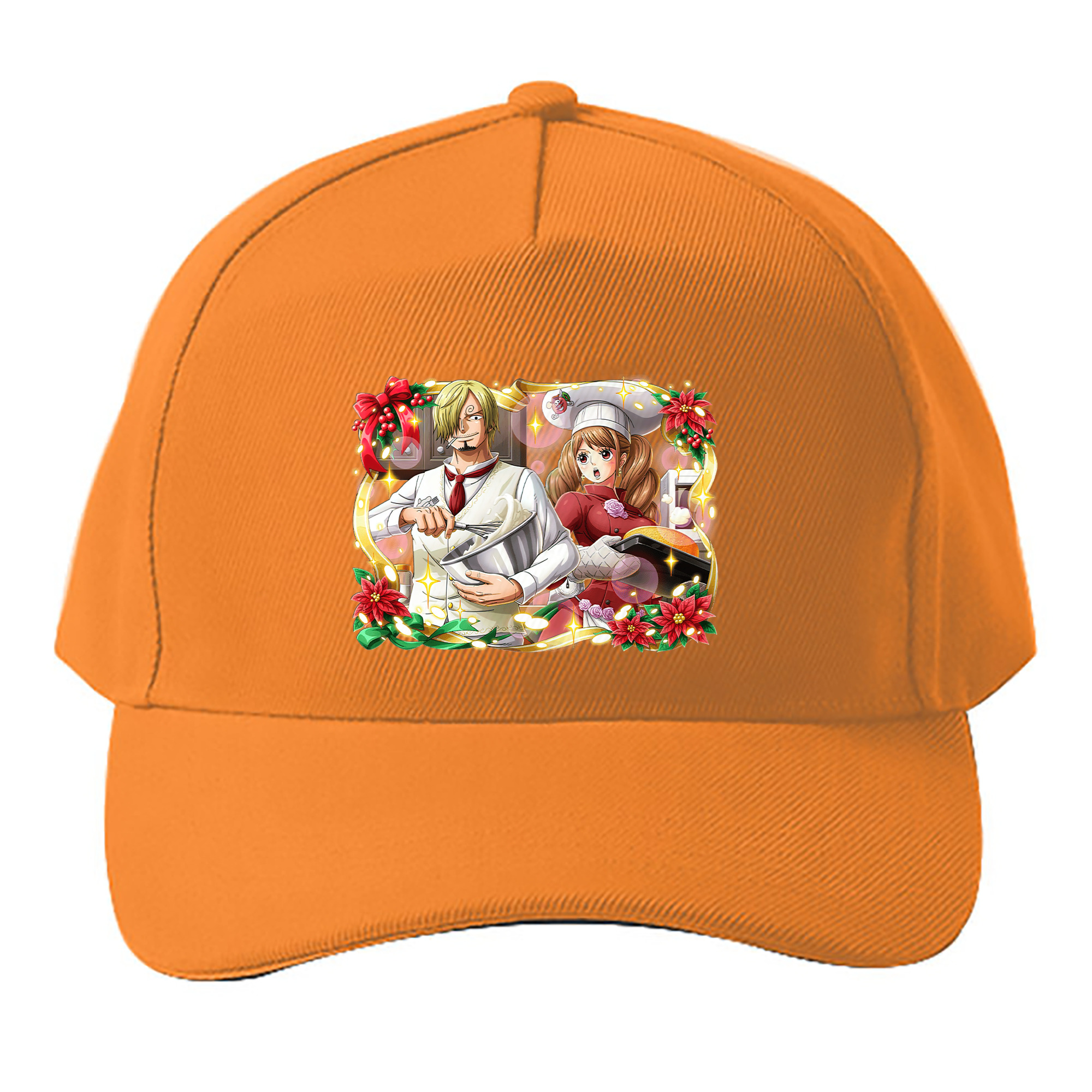 （画像用） ワンピース サンジ ONE PIECE Sanji ベースボールキャップ 綿100％ 男女兼用 帽子 スポーツ