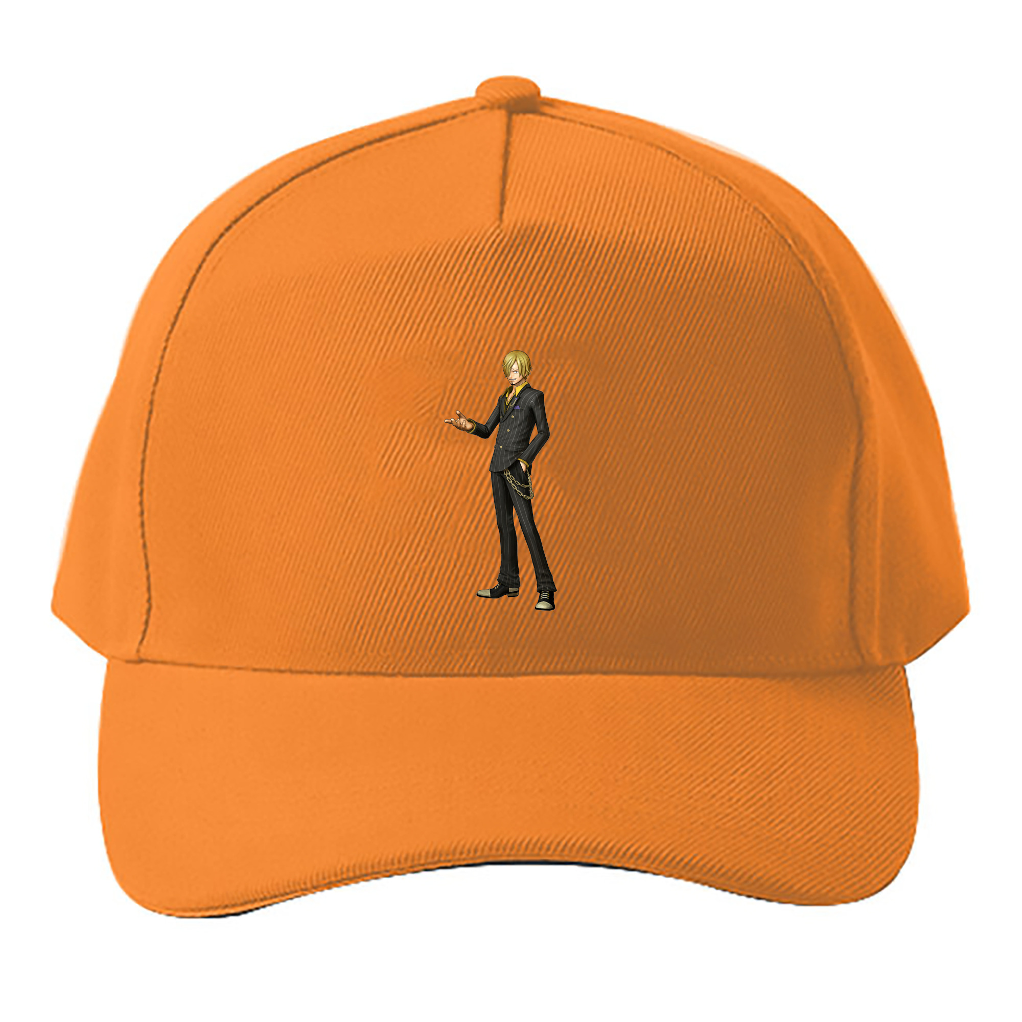 （画像用） ワンピース サンジ ONE PIECE Sanji ベースボールキャップ 綿100％ 男女兼用 帽子 スポーツ