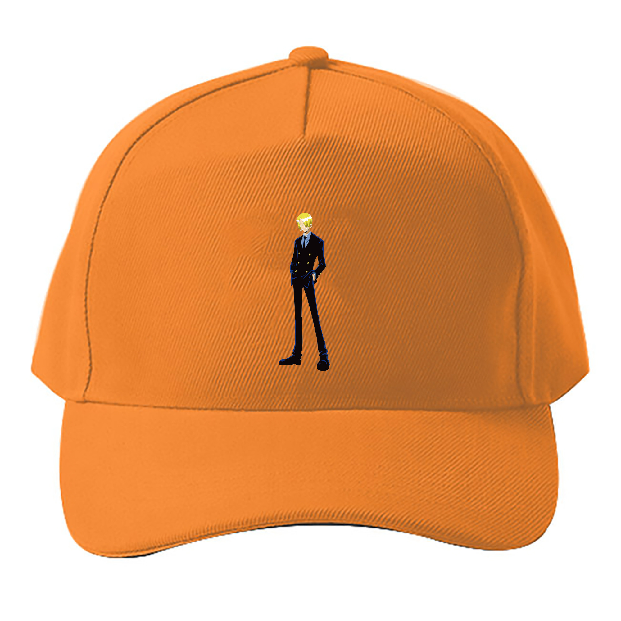 （画像用） ワンピース サンジ ONE PIECE Sanji ベースボールキャップ 綿100％ 男女兼用 帽子 スポーツ