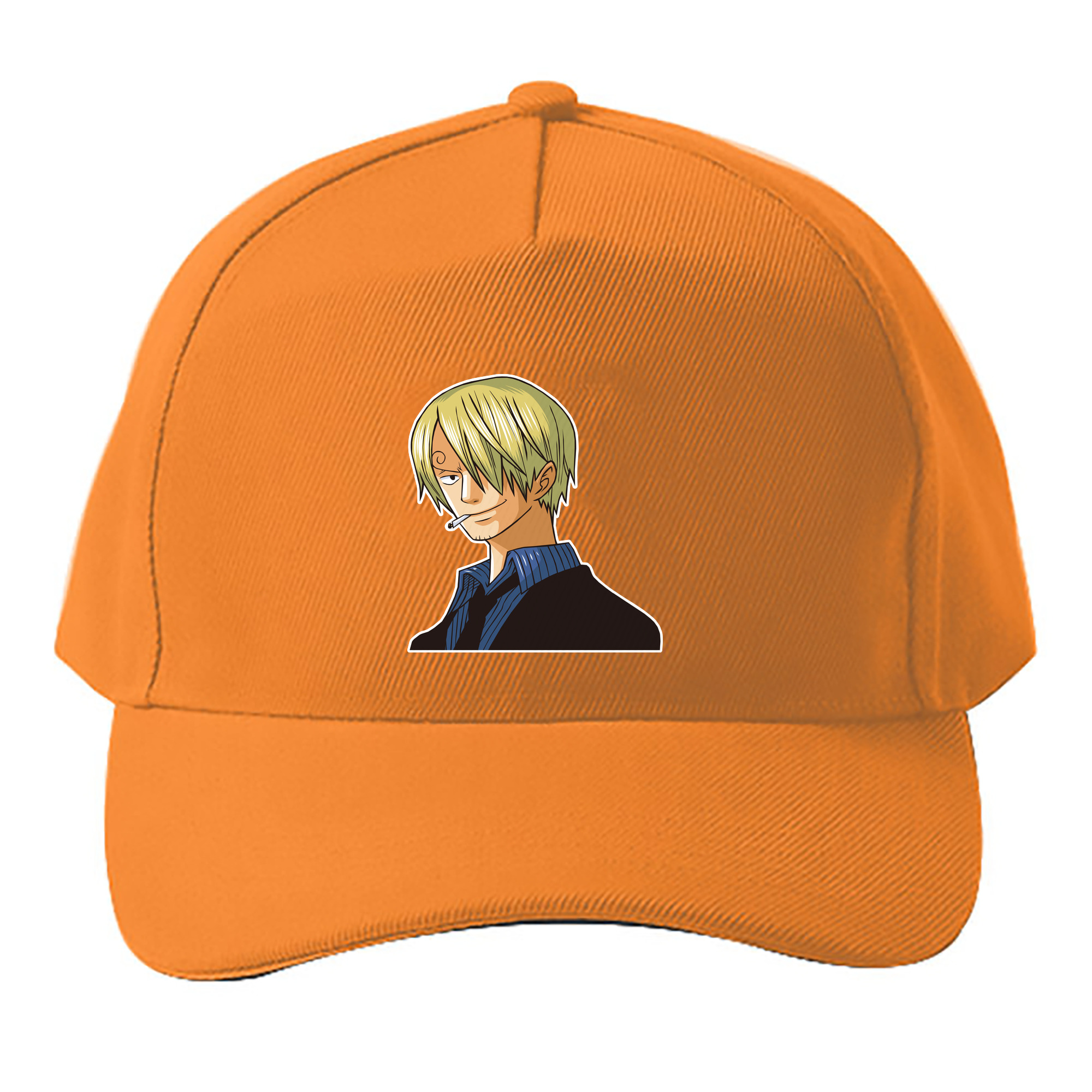 （画像用） ワンピース サンジ ONE PIECE Sanji ベースボールキャップ 綿100％ 男女兼用 帽子 スポーツ