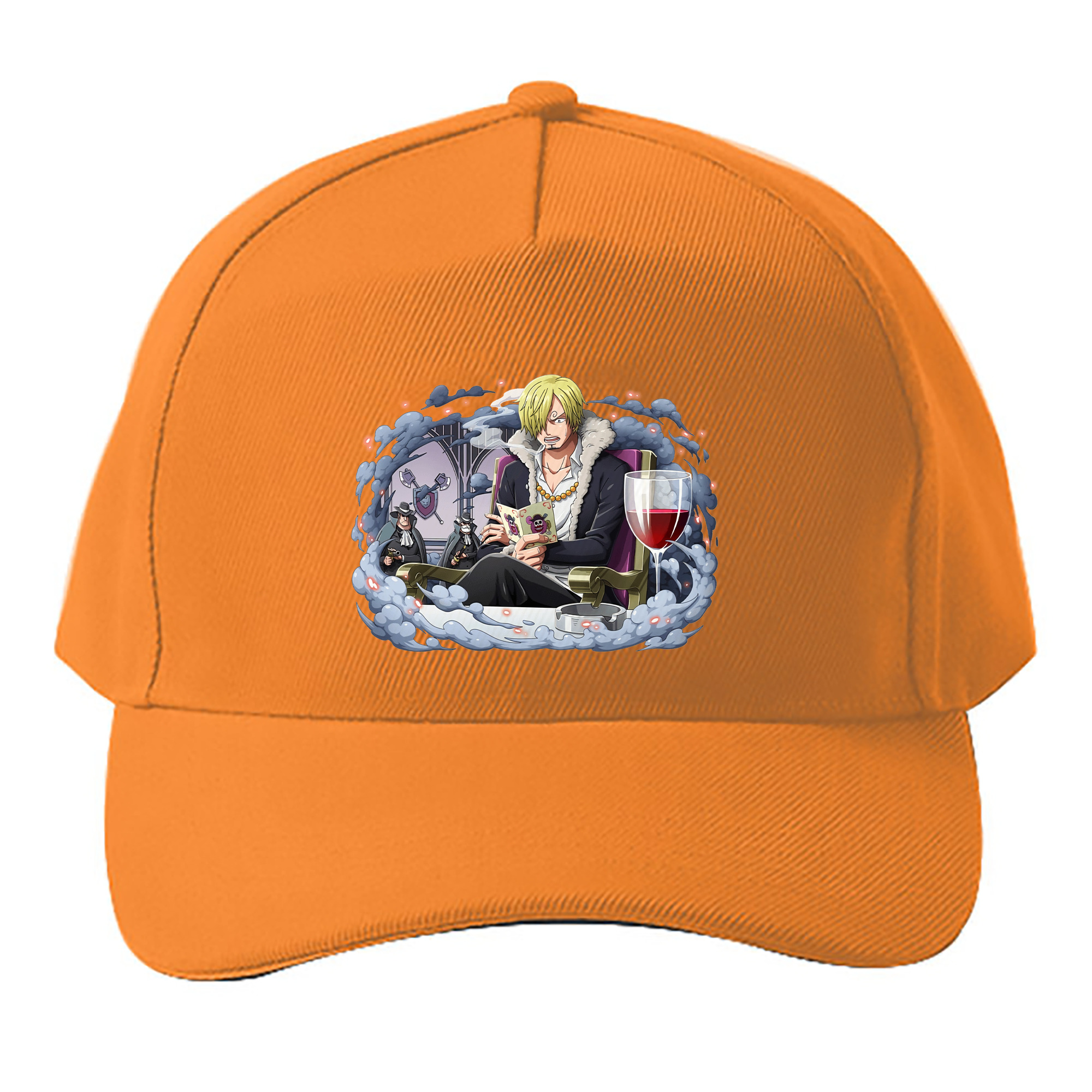 （画像用） ワンピース サンジ ONE PIECE Sanji ベースボールキャップ 綿100％ 男女兼用 帽子 スポーツ