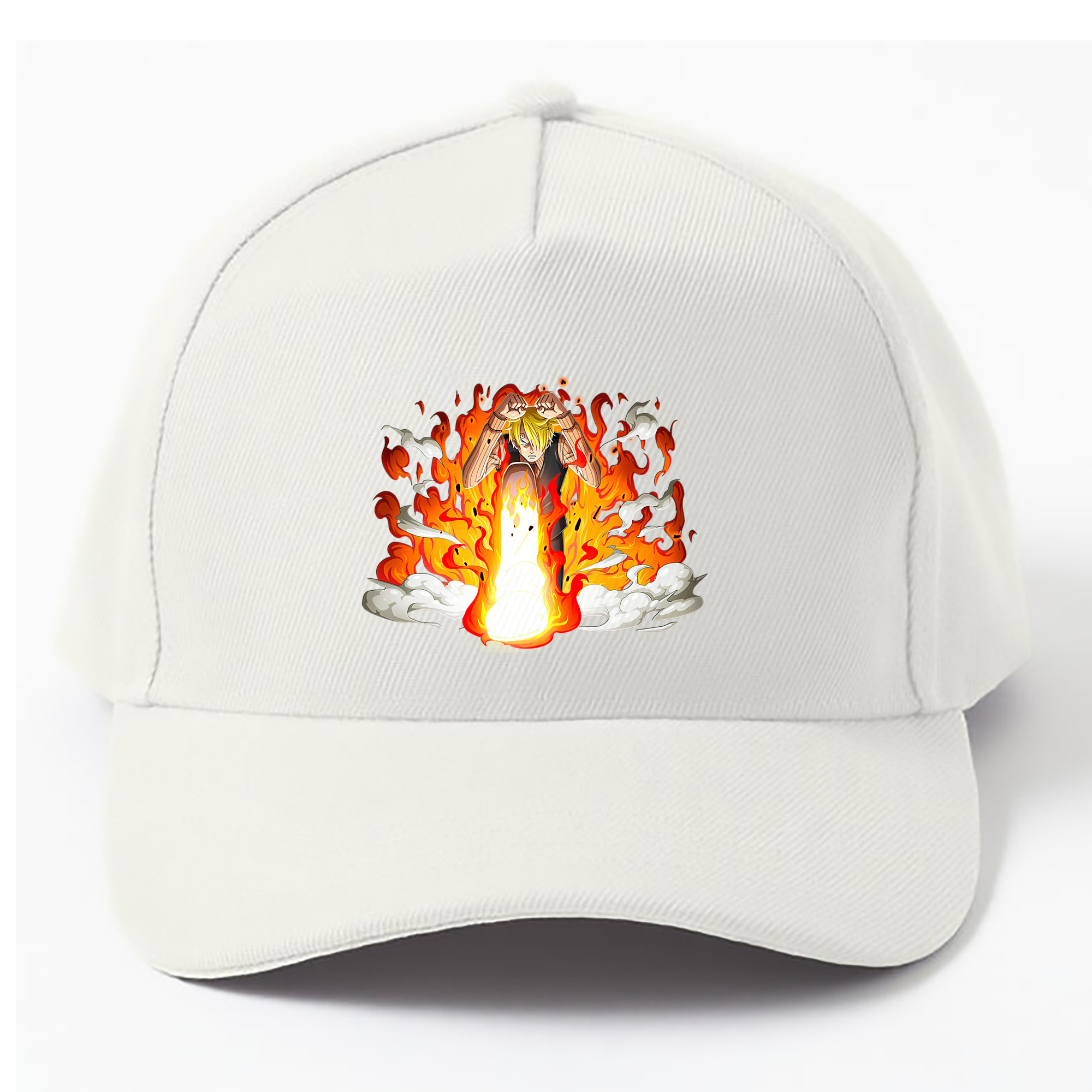 （画像用） ワンピース サンジ ONE PIECE Sanji ベースボールキャップ 綿100％ 男女兼用 帽子 スポーツ