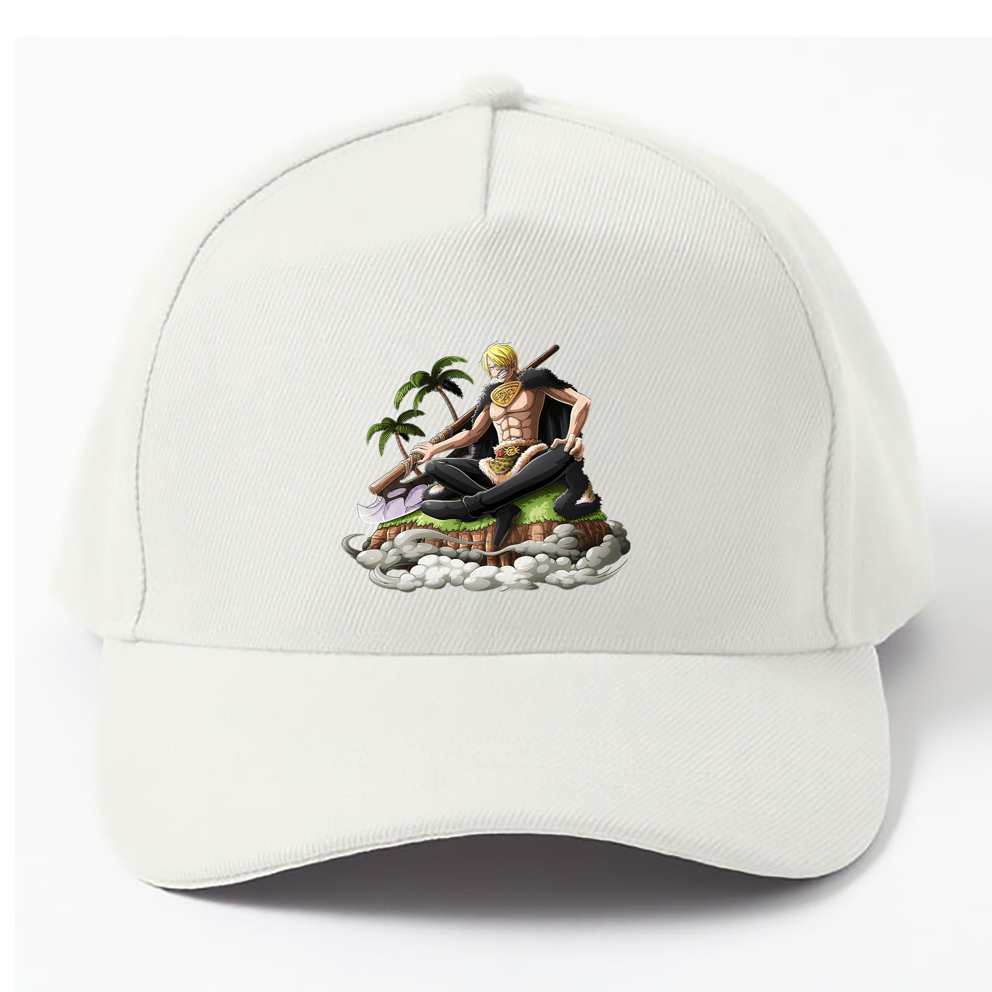 （画像用） ワンピース サンジ ONE PIECE Sanji ベースボールキャップ 綿100％ 男女兼用 帽子 スポーツ