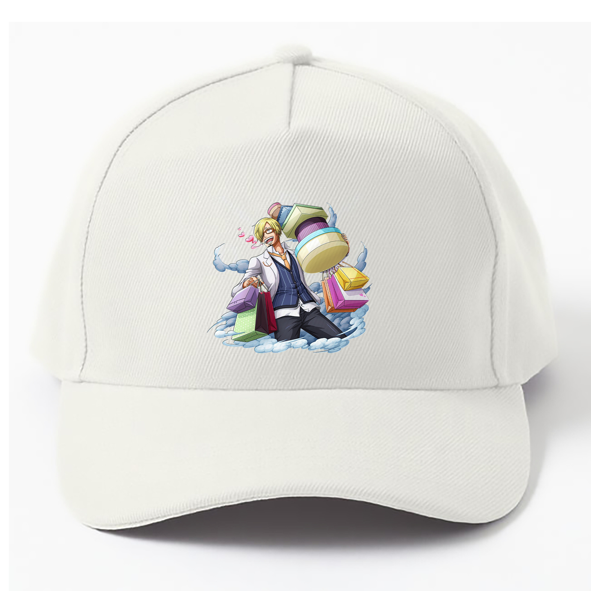 （画像用） ワンピース サンジ ONE PIECE Sanji ベースボールキャップ 綿100％ 男女兼用 帽子 スポーツ