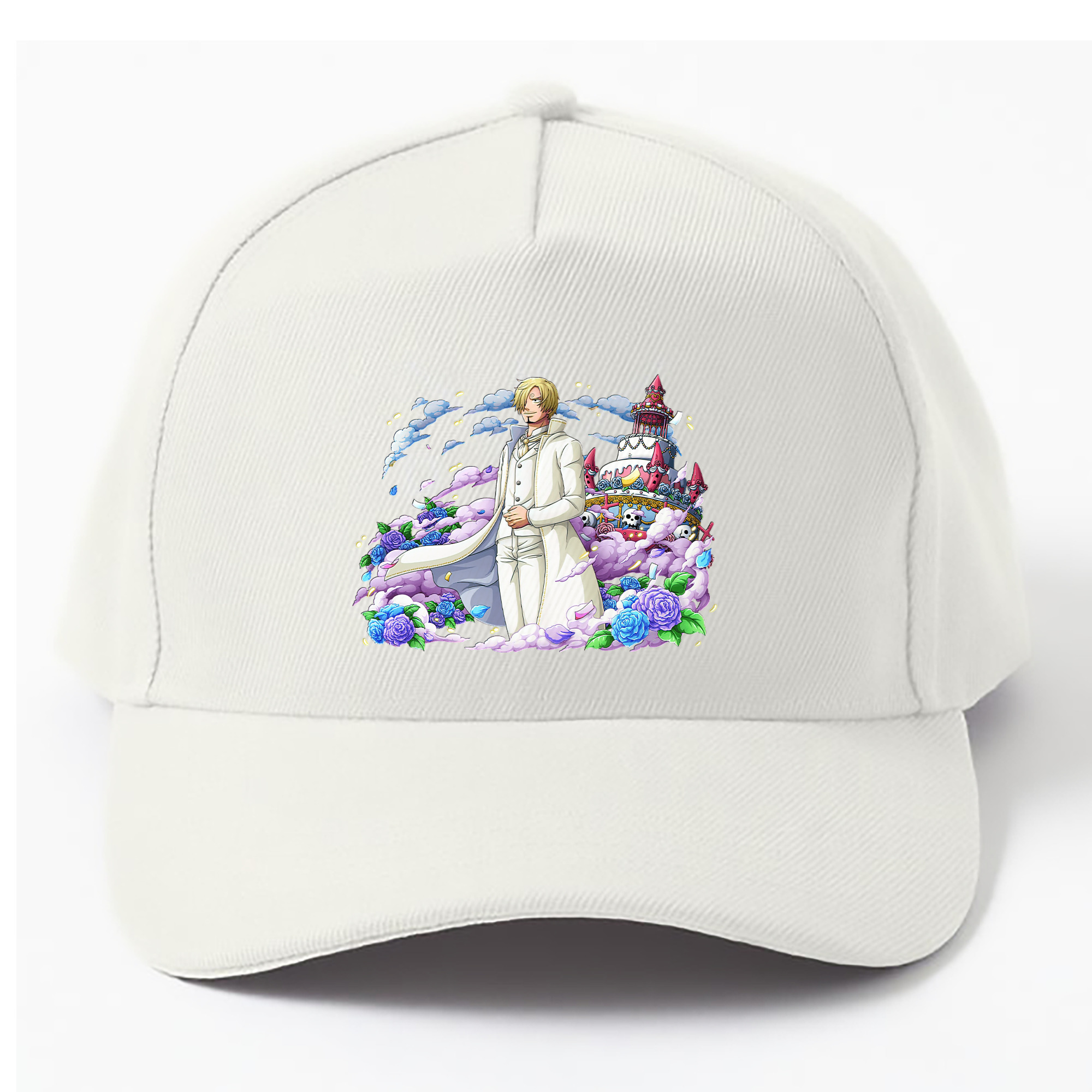 （画像用） ワンピース サンジ ONE PIECE Sanji ベースボールキャップ 綿100％ 男女兼用 帽子 スポーツ