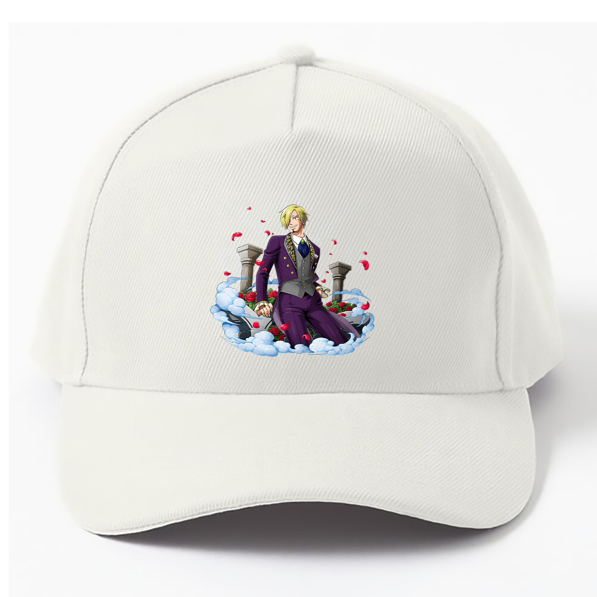 （画像用） ワンピース サンジ ONE PIECE Sanji ベースボールキャップ 綿100％ 男女兼用 帽子 スポーツ