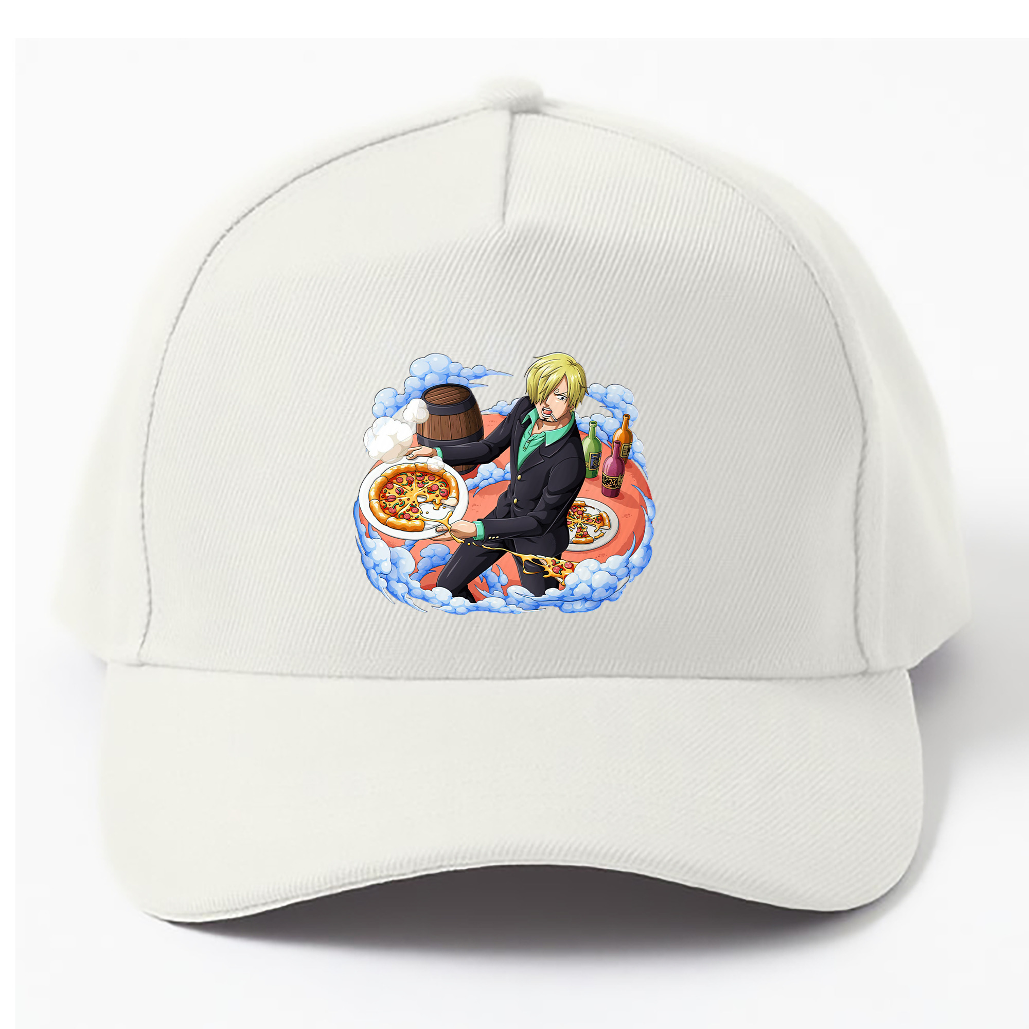 （画像用） ワンピース サンジ ONE PIECE Sanji ベースボールキャップ 綿100％ 男女兼用 帽子 スポーツ
